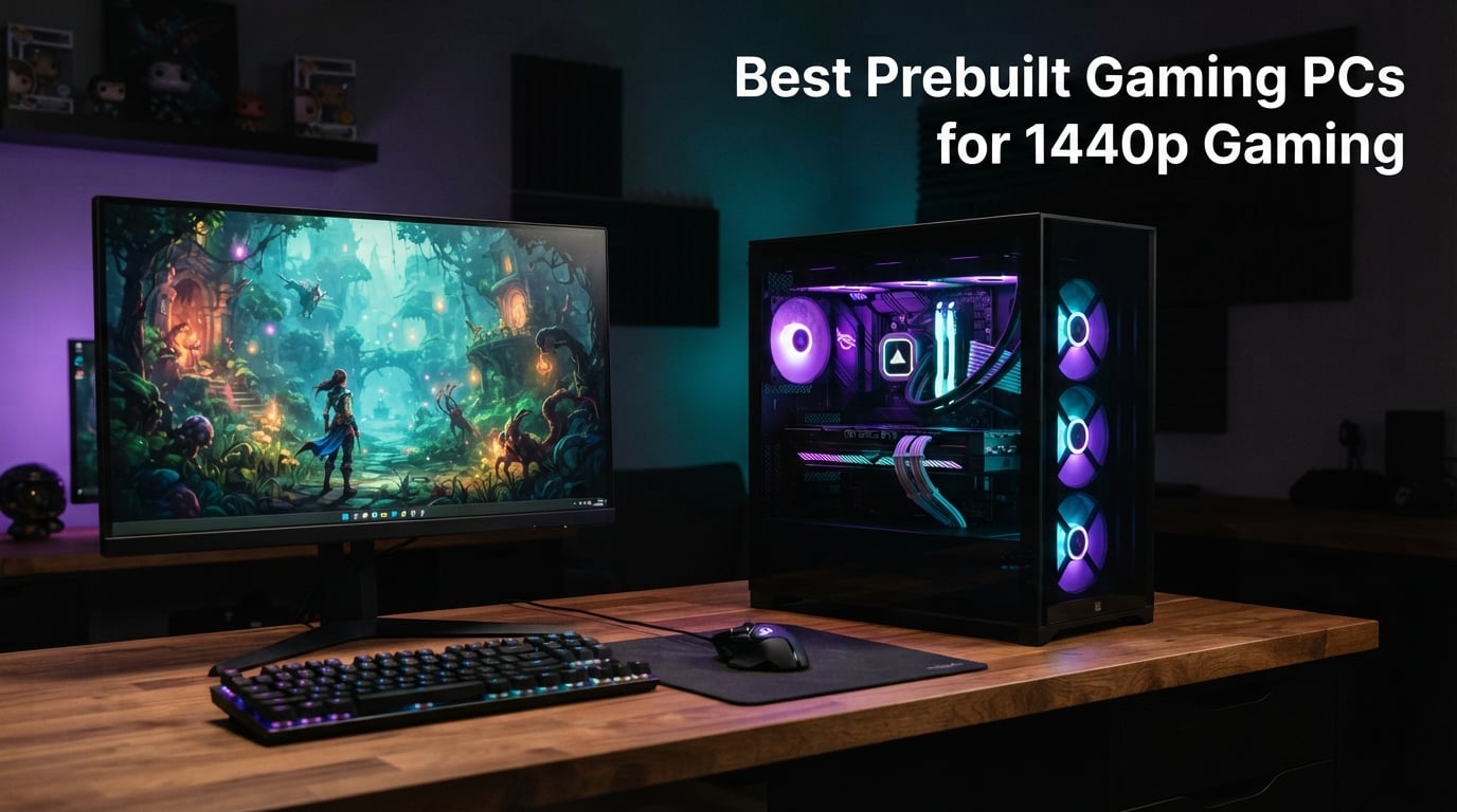 Best Prebuilt Gaming PCs for 1440p Gaming