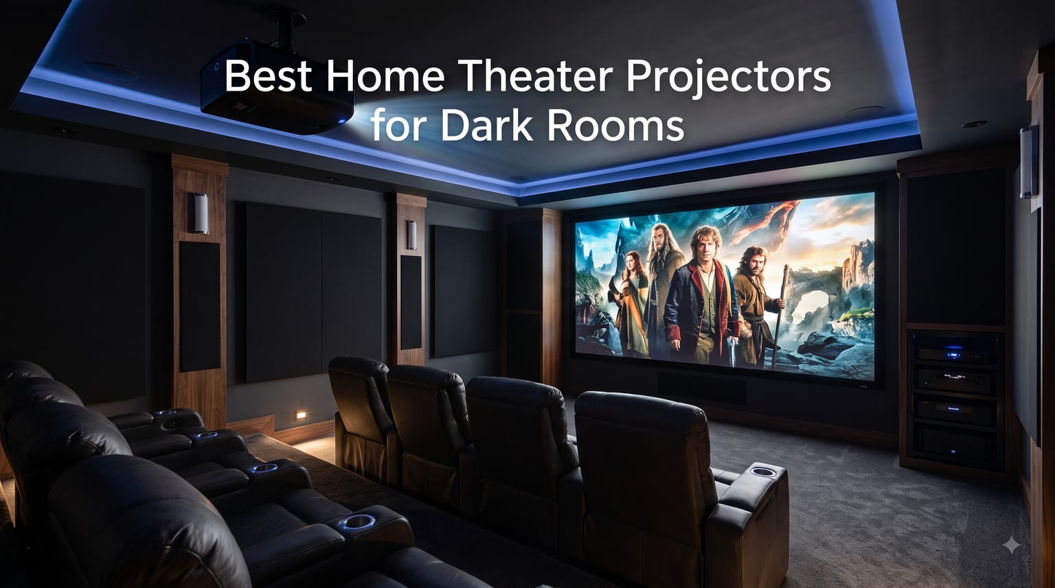 Best Home Theater Projectors for Dark Rooms