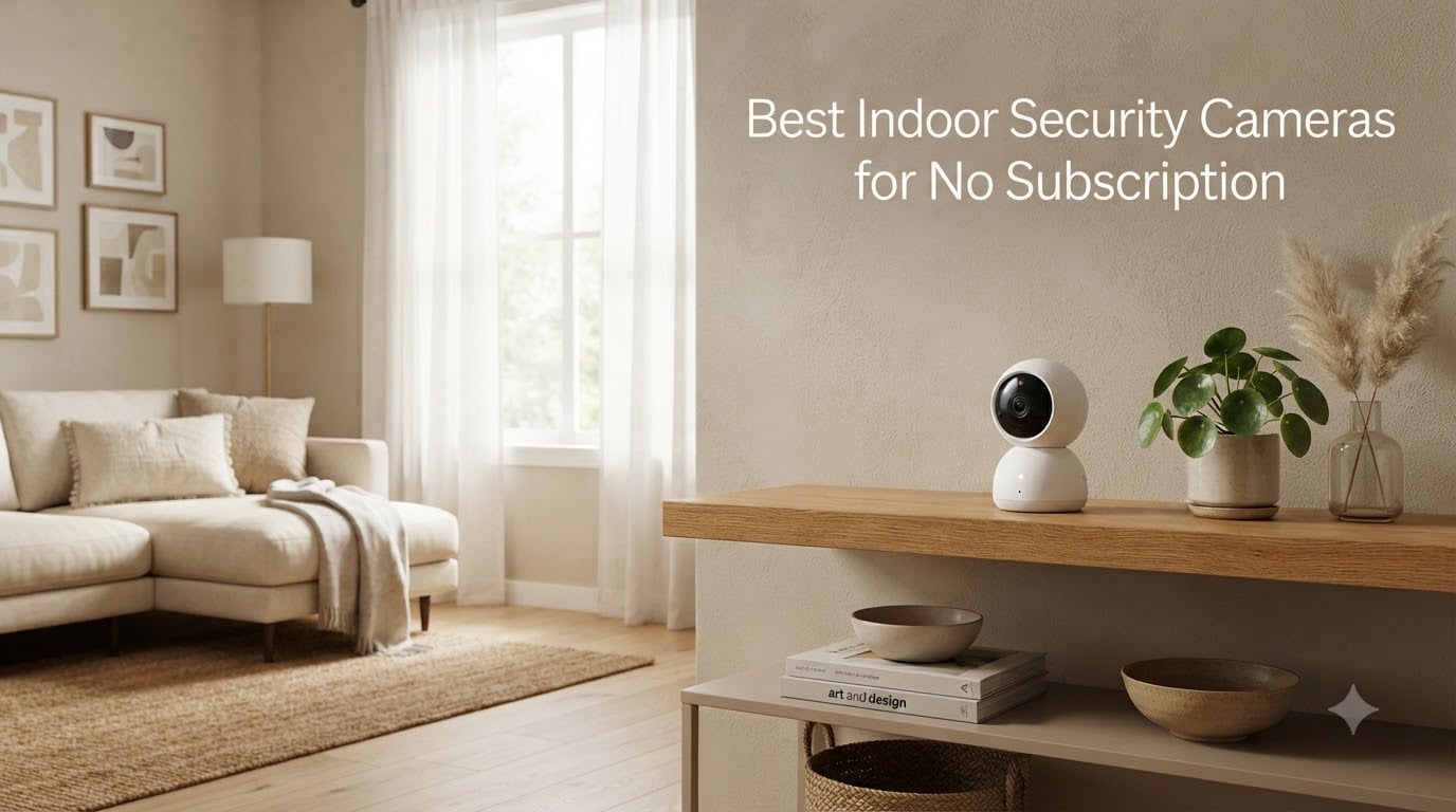 Best Indoor Security Cameras for No Subscription