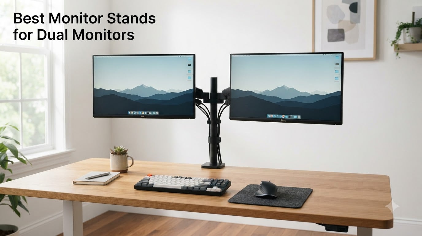 Best Monitor Stands for Dual Monitors