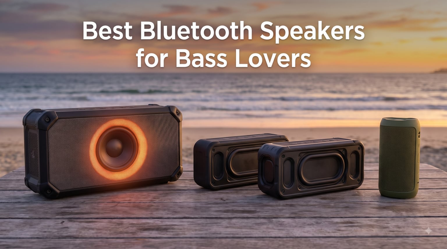 Best Bluetooth Speakers for Bass Lovers