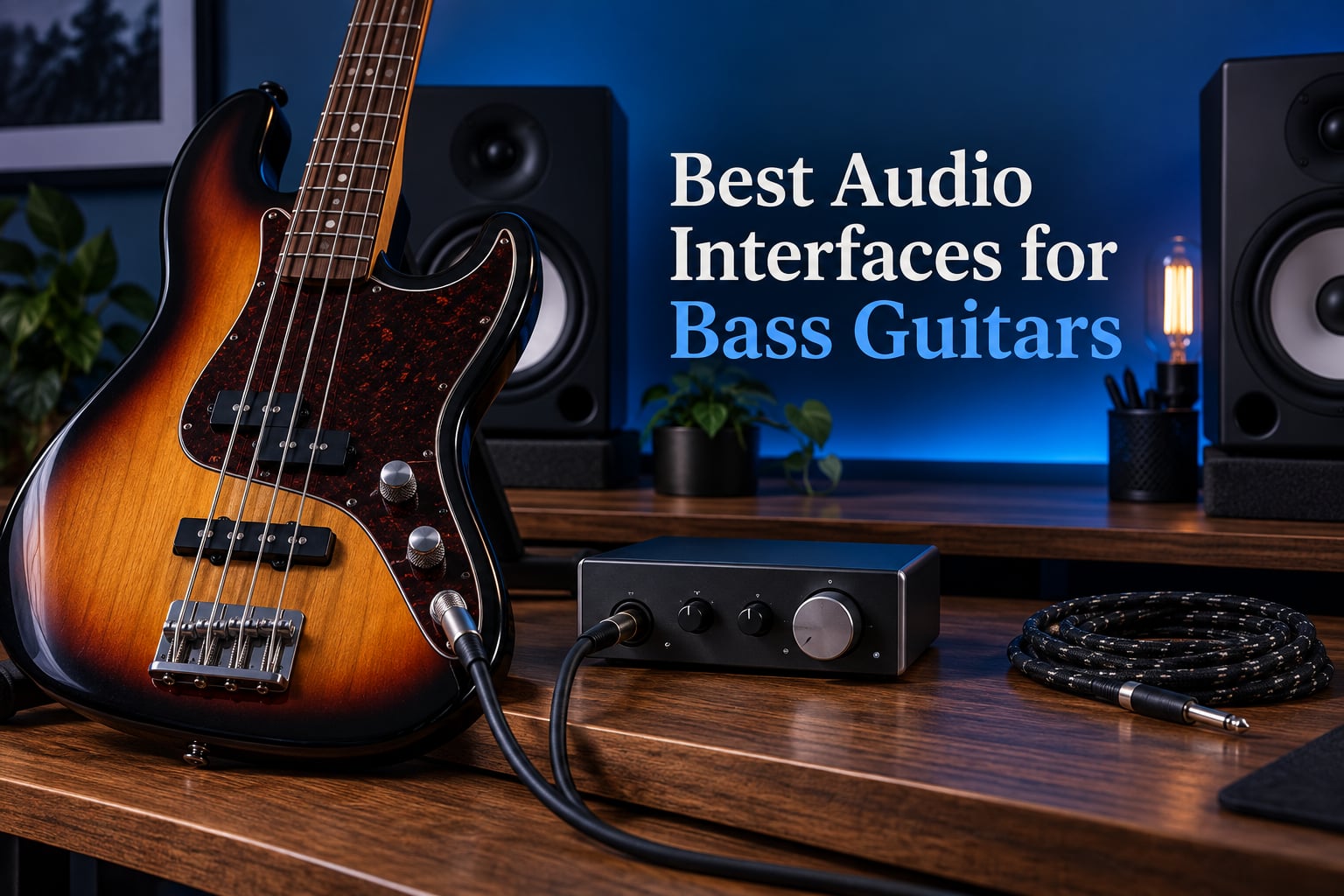 Best Audio Interfaces for Bass Guitars