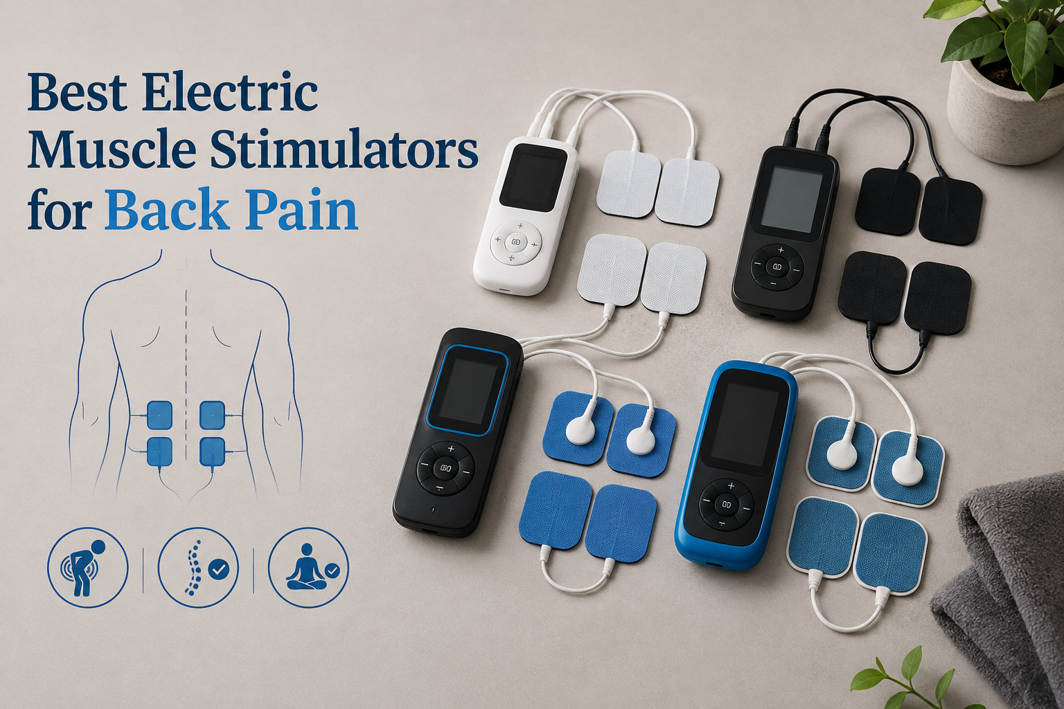 Best Electric Muscle Stimulators for Back Pain