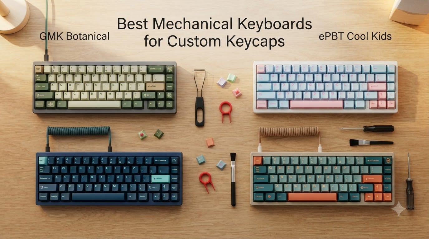 Best Mechanical Keyboards for Custom Keycaps