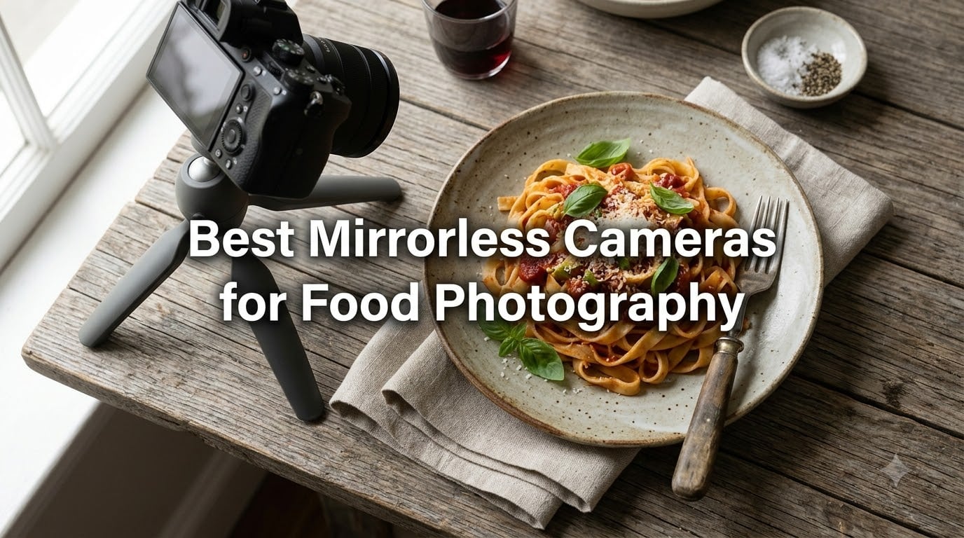 Best Mirrorless Cameras for Food Photography