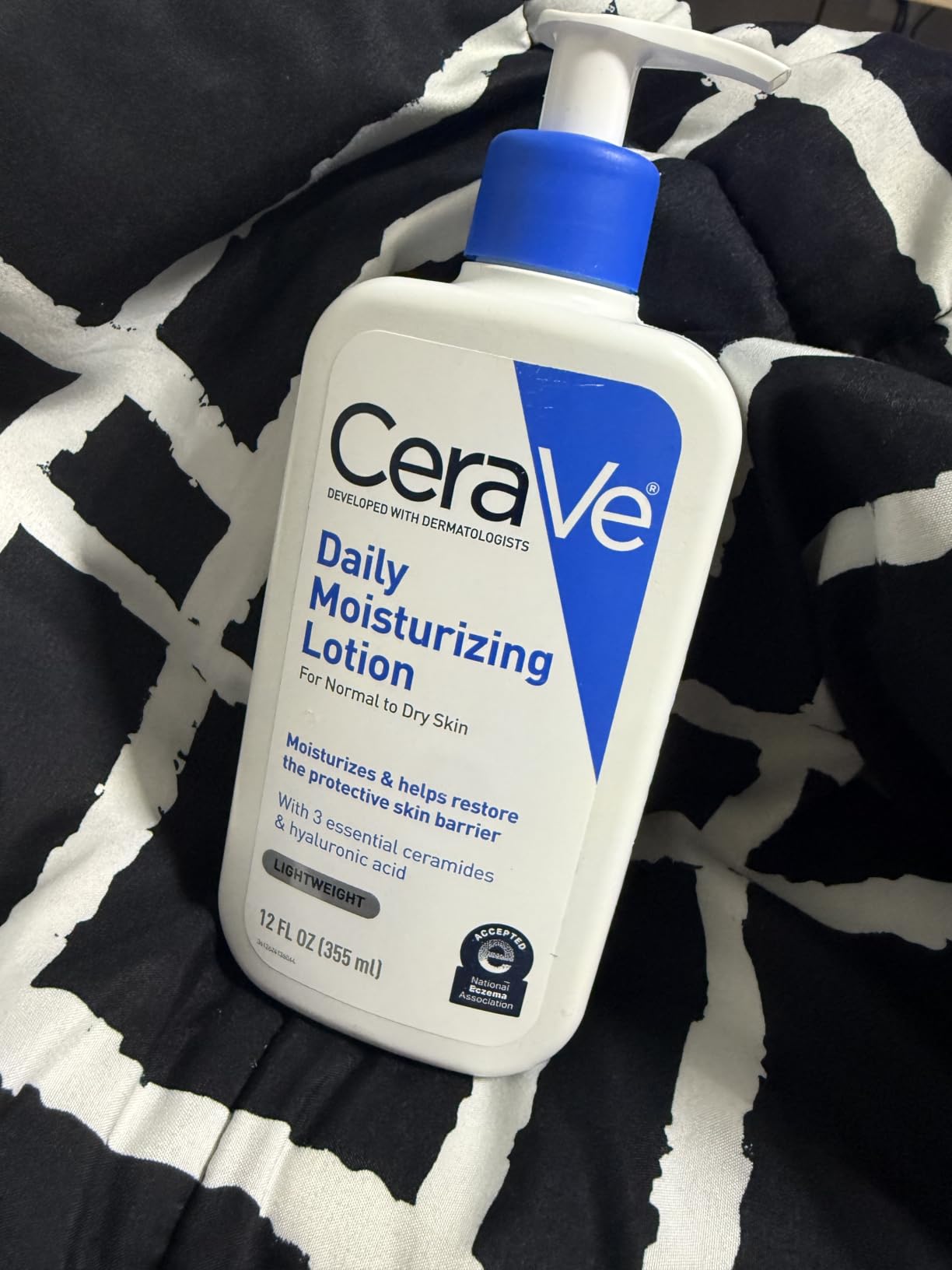 CeraVe Daily Moisturizing Lotion, Face and Body Lotion, Skin care, 12oz customer photo 2