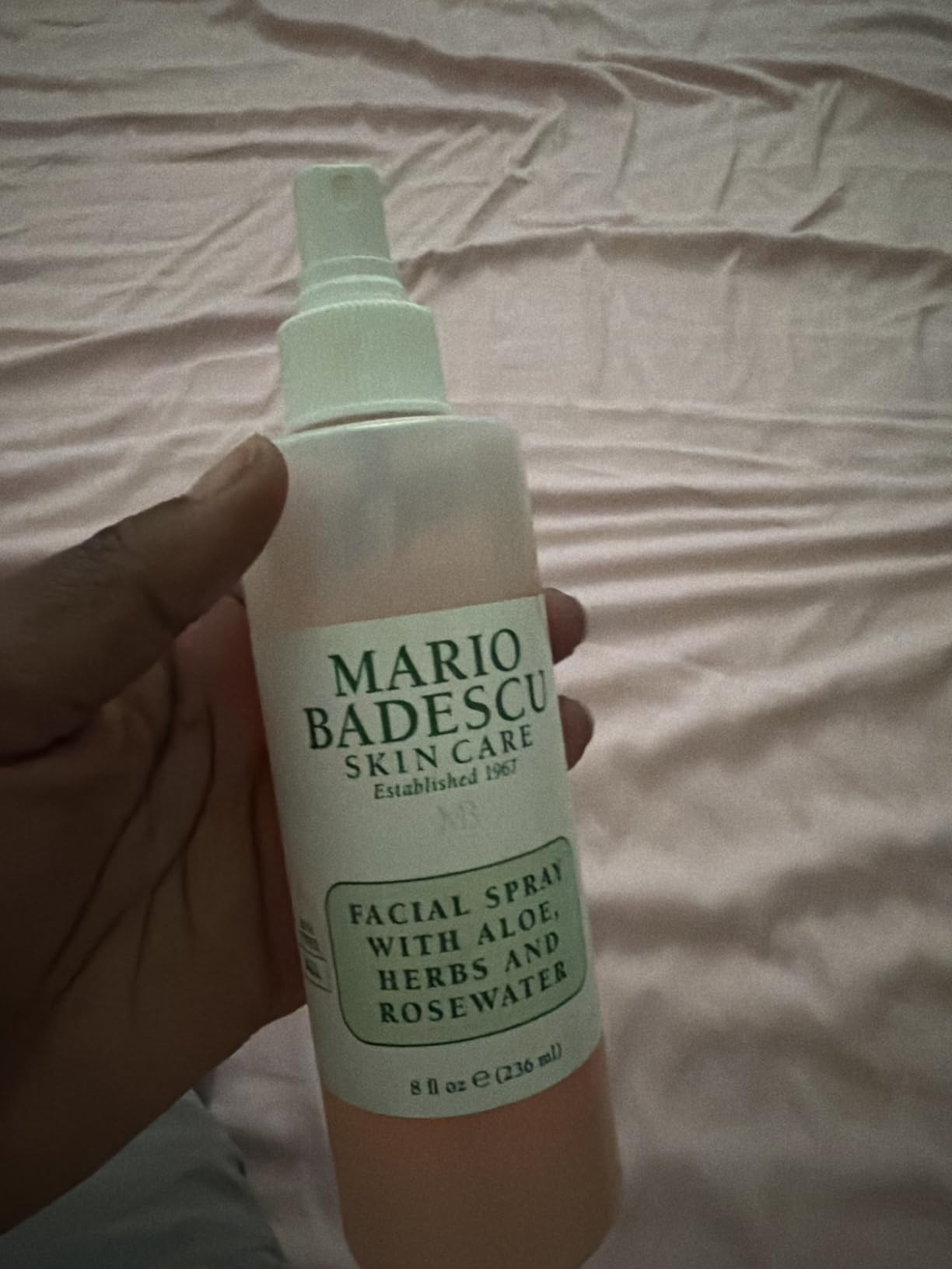 Mario Badescu Facial Spray with Aloe, Herbs and Rose Water for All Skin Types, Face Mist that Hydrates, Rejuvenates & Clarifies customer photo 1
