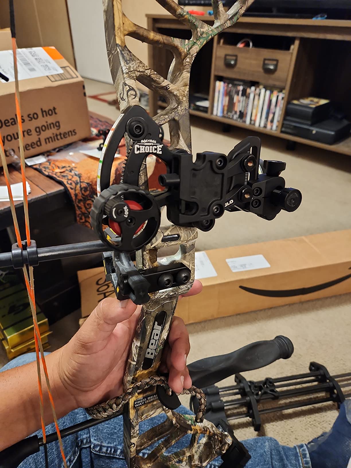 TRUGLO Range Rover Single-Pin Micro-Adjustable Archery Hunting Moving Bow Sight with Zero-in Adjustment Dial - Adjustable Quiver Mount & LED Light Included - Left & Right-Handed Configurations customer photo 1