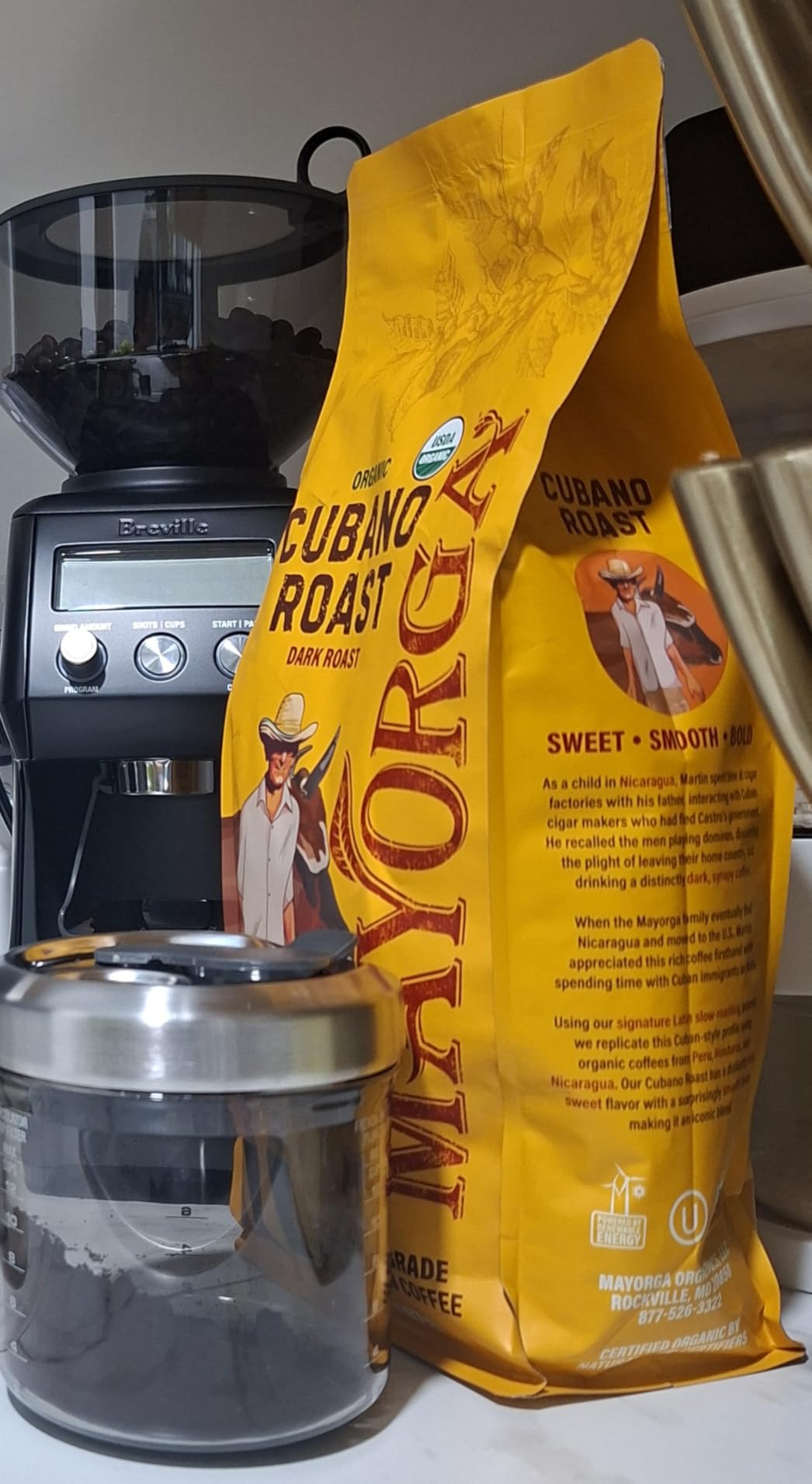 Breville BCG820BSS Smart Grinder Pro, Brushed Stainless Steel customer photo 1