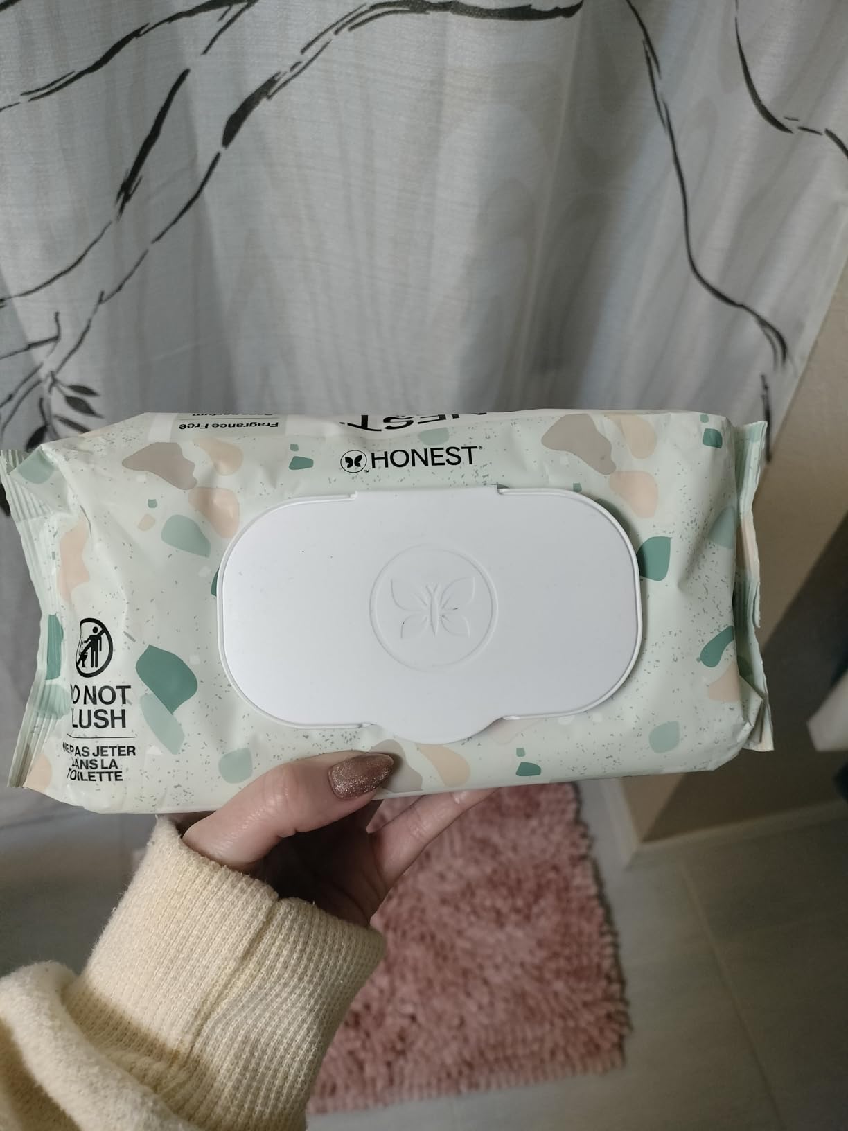 The Honest Company Multi-Use Baby Wipes, Geo Mood, 288 Count customer photo 2