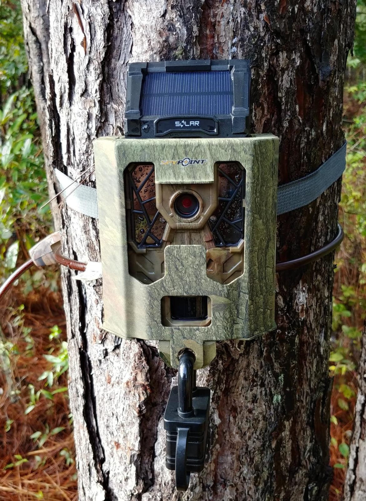 SPYPOINT Cellular Trail Cameras Security Box - SB-200 Steel Security Box fits 42 LED Cellular Game Camera | Protective Heavy Duty Steel Case fit on Cell Cameras for hunting, Trail Camera Lock Box customer photo 1