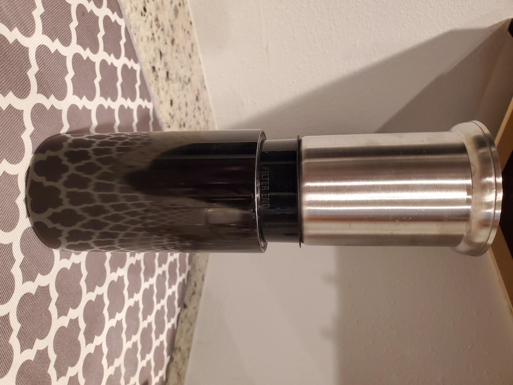PRESSE by Bobble French Coffee Press Insulated Travel Tumbler 13 oz Black customer photo 1