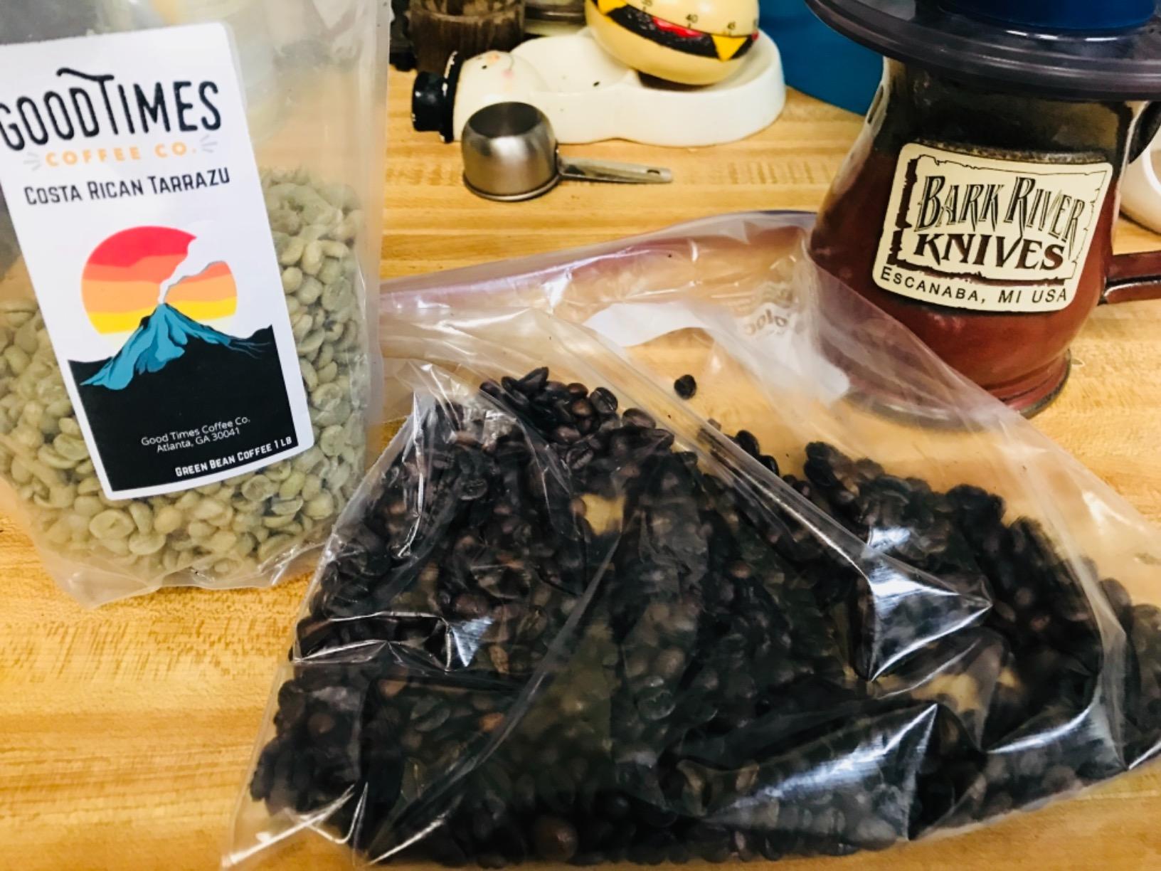 Good Times Coffee Co. Costa Rican Tarrazu Green Beans, Unroasted, 1 lb customer photo 1