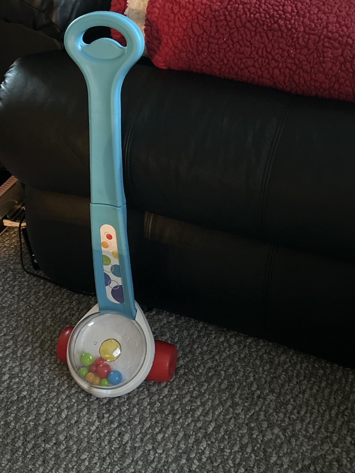 Fisher-Price Corn Popper, Blue Push-Along Toy customer photo 1