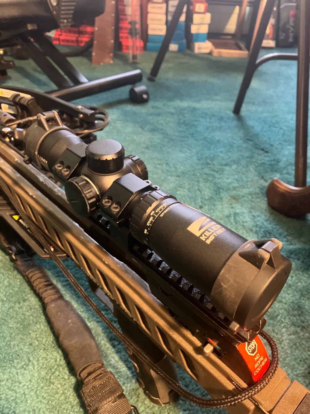 Killer Instinct Lumix Speedring 1.5-5 x 32 IR-E Crossbow Scope customer photo 2