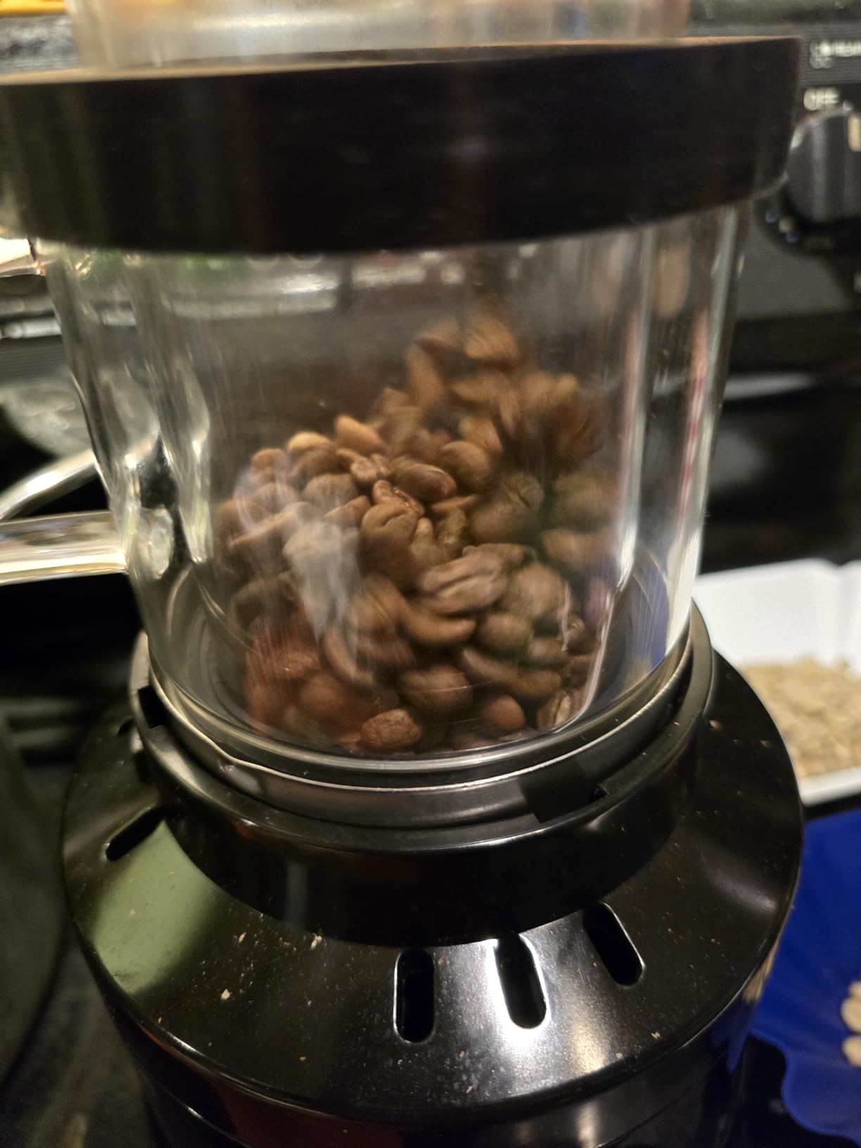 SR540 Automatic Coffee Bean Roaster | Roast Coffee At Home | Variable Heat Settings | Convection Fan Control | Digital Status Display | Speed Roasting System | The Freshest Roast On Earth customer photo 1