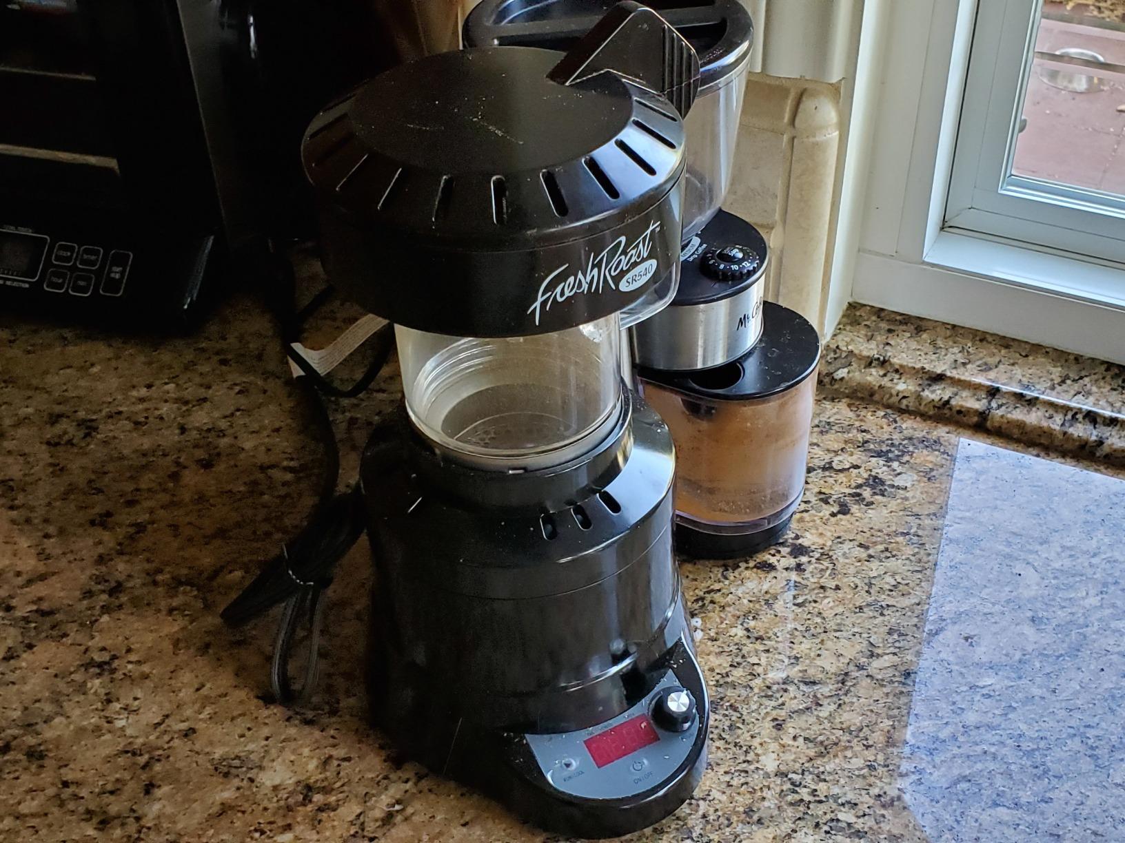 SR540 Automatic Coffee Bean Roaster | Roast Coffee At Home | Variable Heat Settings | Convection Fan Control | Digital Status Display | Speed Roasting System | The Freshest Roast On Earth customer photo 2