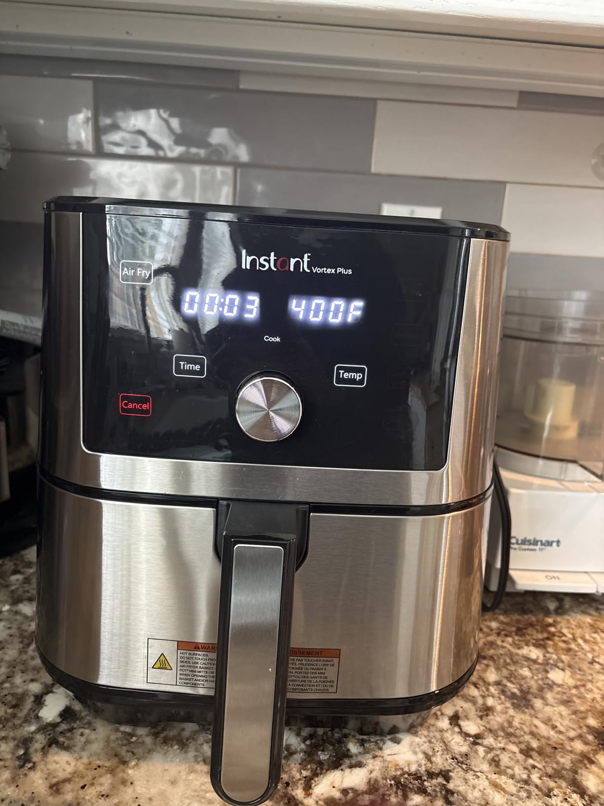 Instant Pot VORTEX Plus 6QT XL Air Fryer, 6-in-1 Air Fryer, Stainless Steel customer photo 2