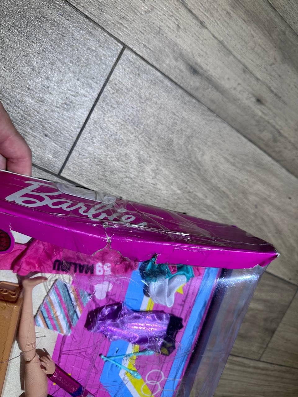 Barbie Careers Playset, Blonde Gymnast Doll with Balance Beam, Twirling Toy & 15+ Accessories Including Clothes, Hoops, Trophy & More customer photo 2