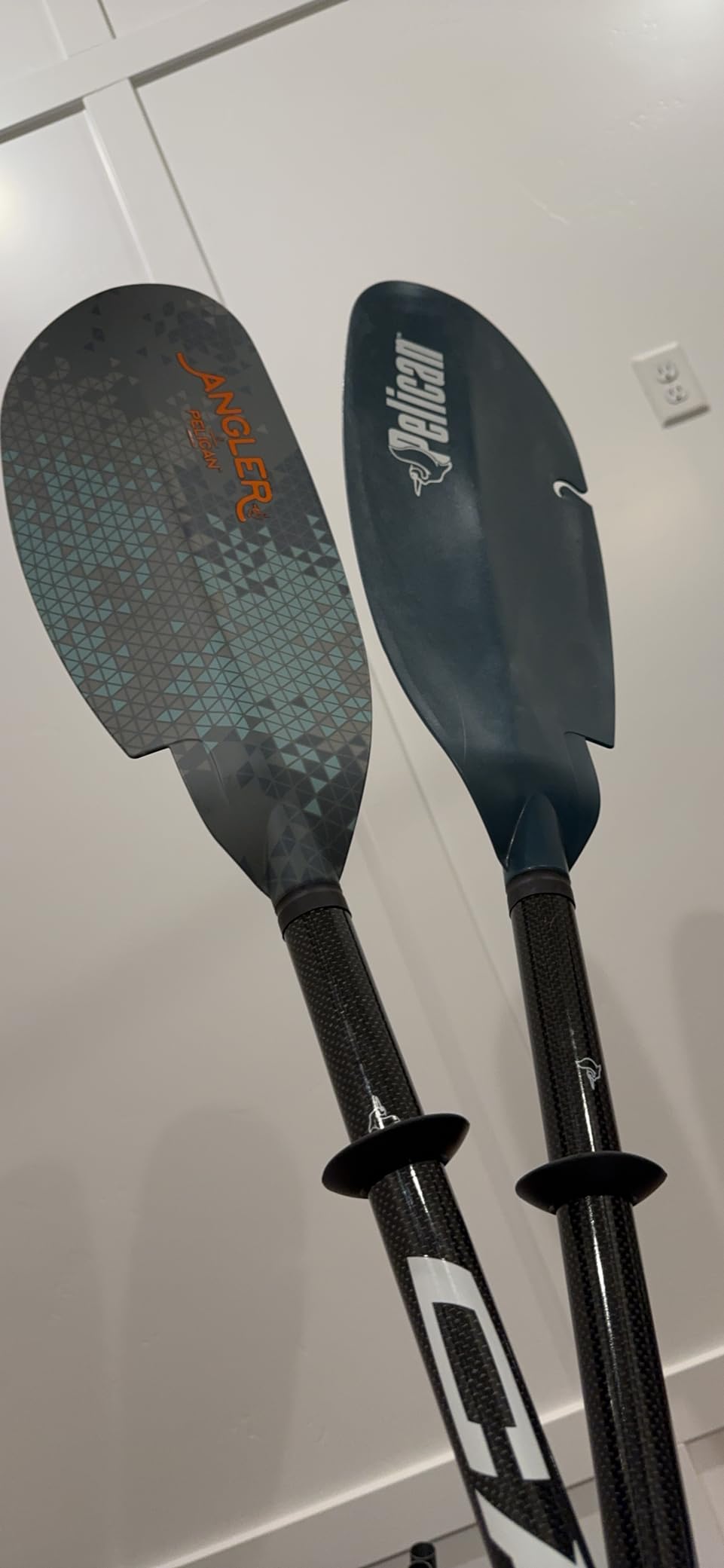 The Catch Kayak Paddle|Adjustable Fiberglass Shaft with Nylon Blades|Lightweight, Adjustable| Perfect for Kayak Fishing, 98.5 inch (250cm) - Arctic Blue - PS1973-00 customer photo 2