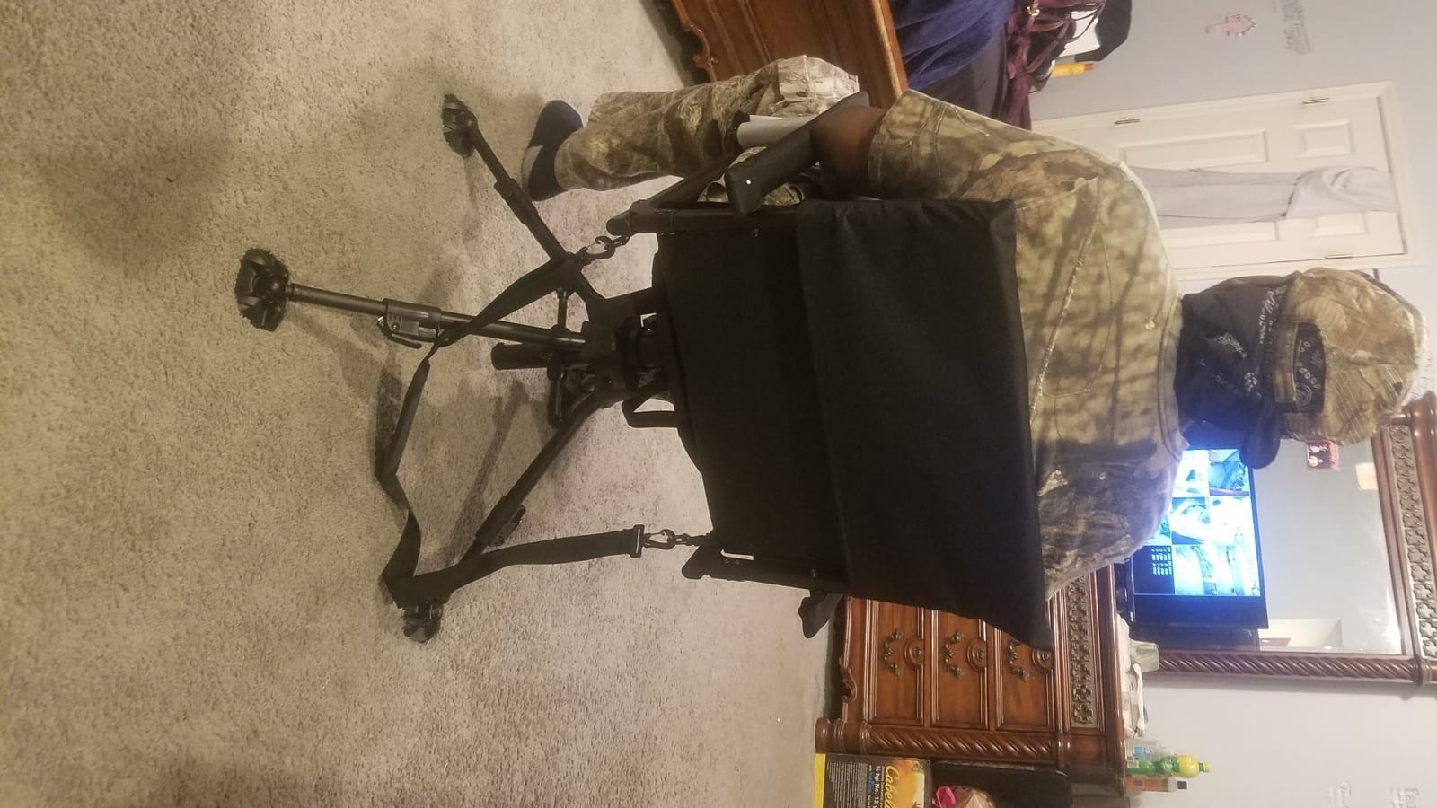 TIDEWE Hunting Chair with Seat Cover, 360° Silent Swivel Seat customer photo 1