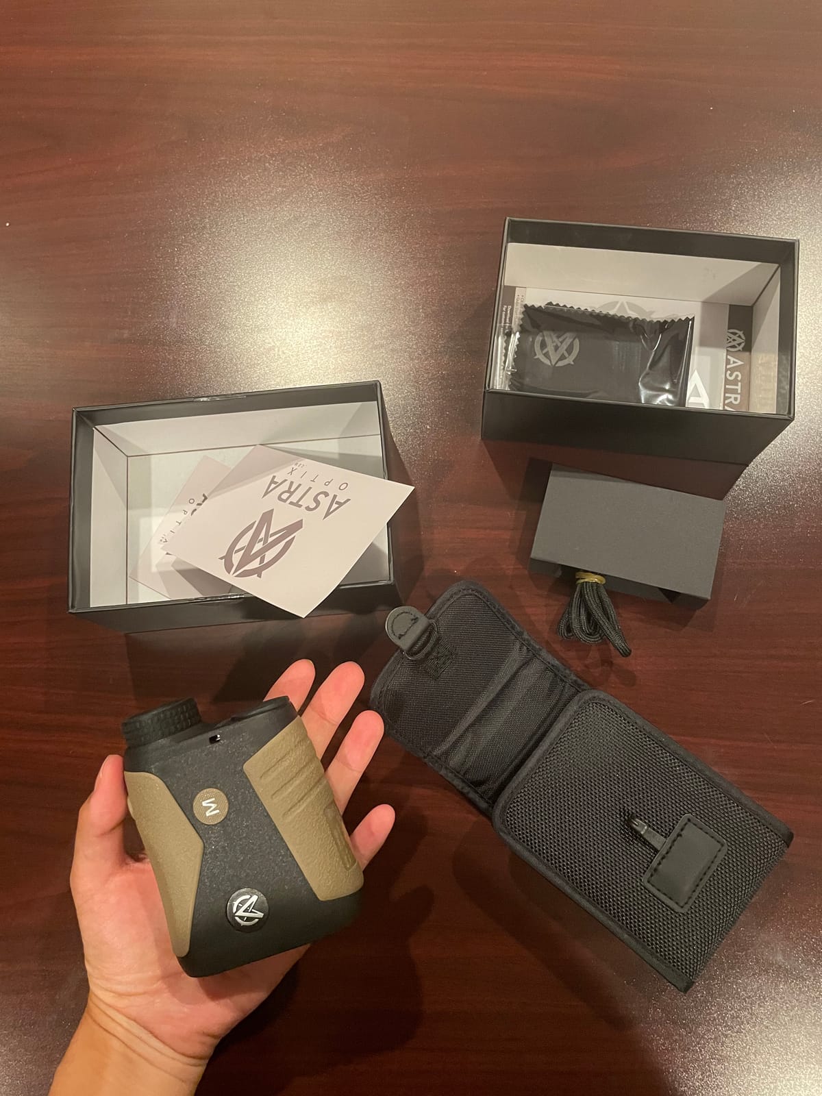 Astra Optix OTX/HTX-1600 1760-Yard Laser Rangefinder for Hunting customer photo 1