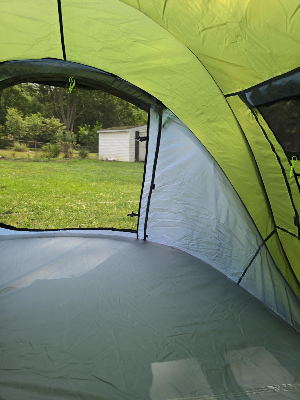 4 Person Easy Pop Up Tent Waterproof Automatic Setup 2 Doors-Instant Family Tents for Camping Hiking & Traveling customer photo 1