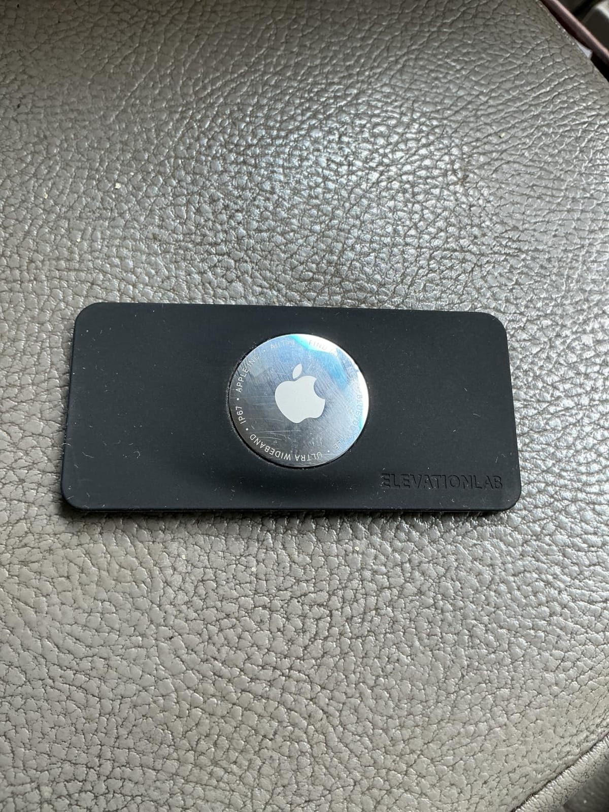 TagVault™ AirTag Wallet Holder - The Thinnest AirTag Wallet Card Insert | Flexible, Stays Hidden, Patent Pending | Elevation Lab customer photo 2
