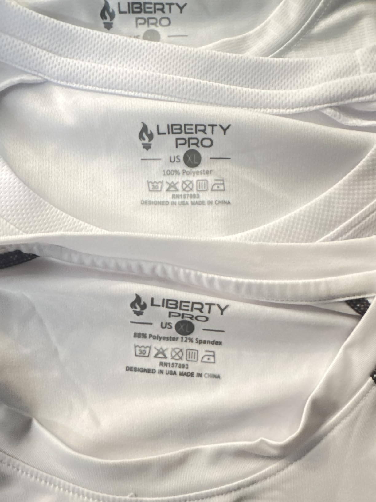 Liberty Imports 5 Pack Men's Active Quick Dry Crew Neck T Shirts customer photo 1