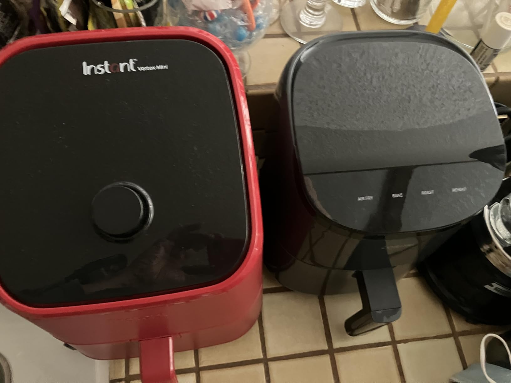 Cosori Lite 2.1 Qt Small Air Fryer, Ceramic Coating, 4-in-1, 97% less oil customer photo 2