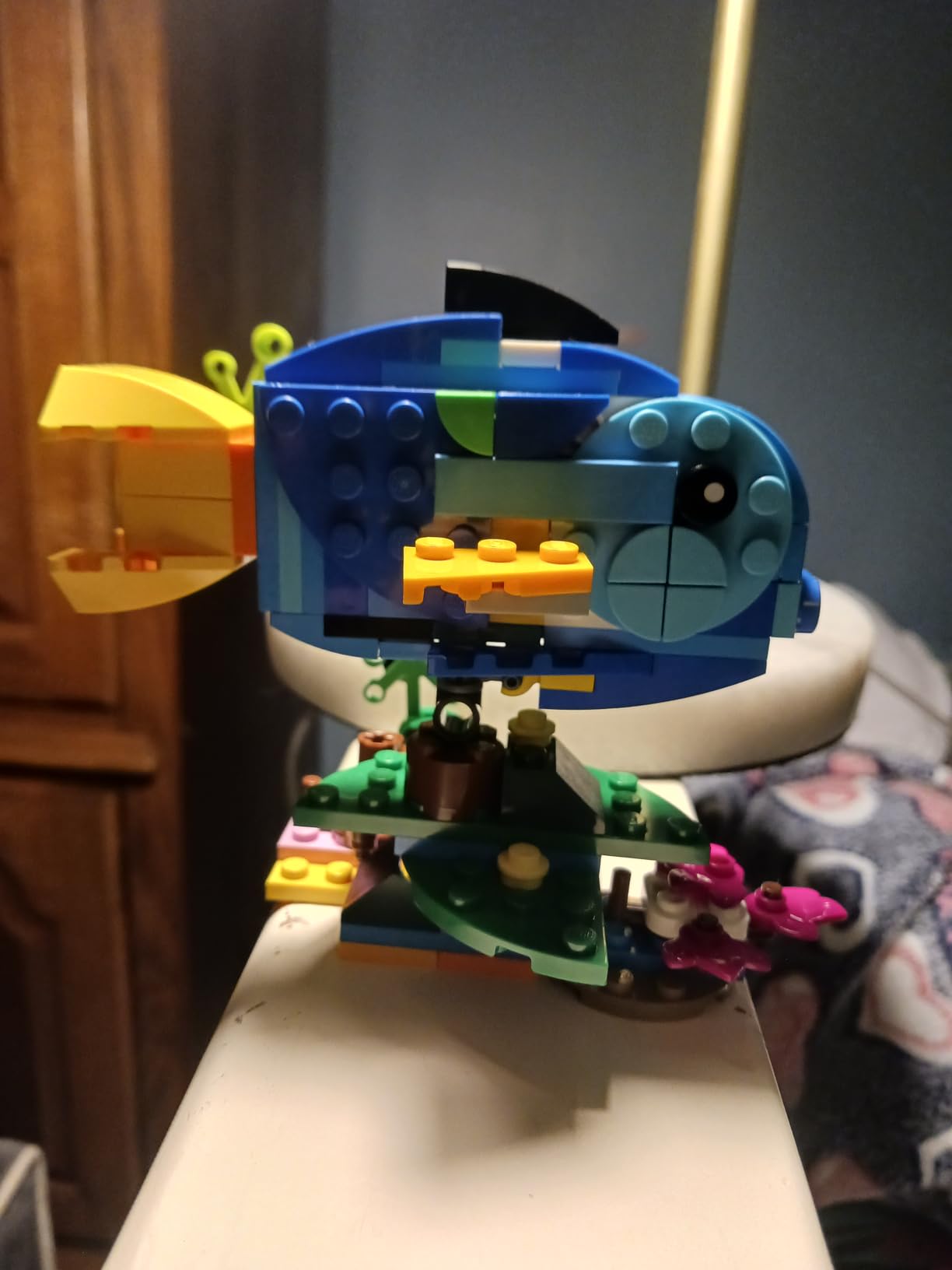 LEGO Creator 3 in 1 Exotic Parrot Building Toy Set, Transforms to 3 Different Animal Figures - from Colorful Parrot, to Swimming Fish, to Cute Frog, Creative Toys for Kids Ages 7 and Up, 31136 customer photo 2