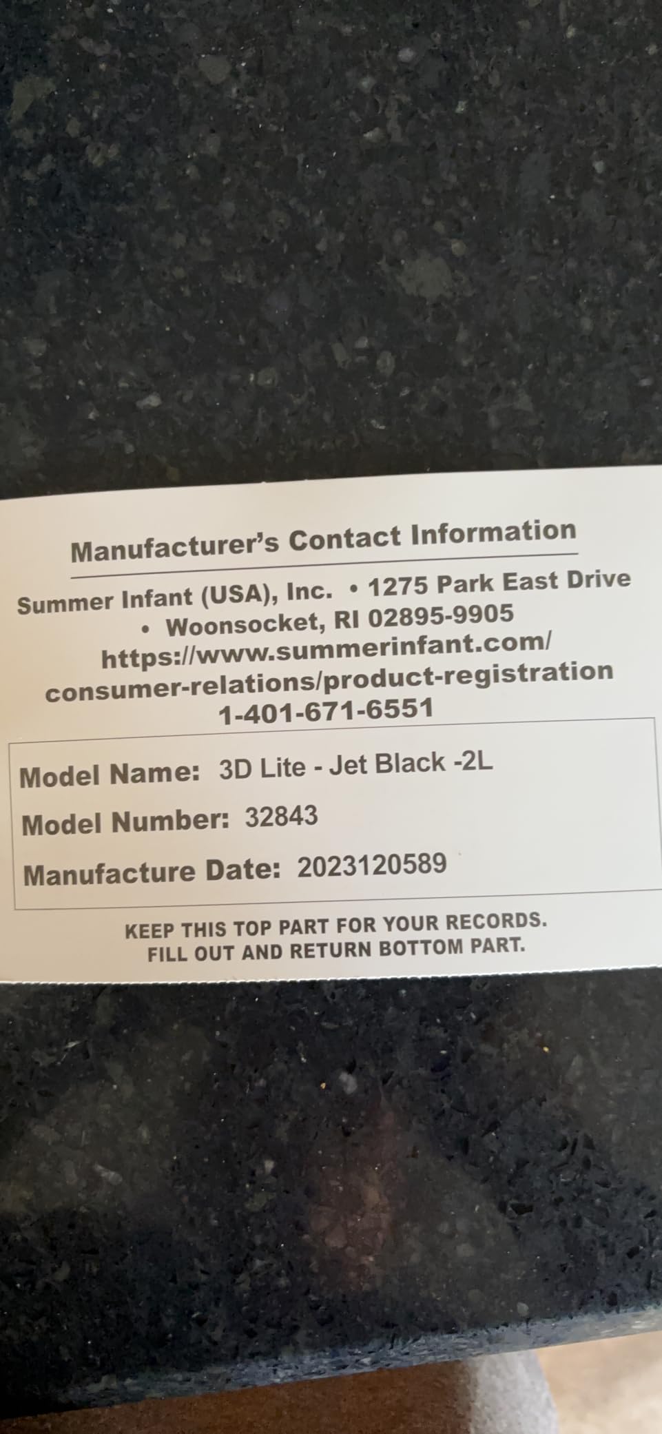 3Dlite ST Convenience Stroller, Black & Gray - Lightweight Stroller with Steel Frame, Large Seat Area, Multi-Position Recline, Large Storage Basket - Infant Stroller for Travel and More customer photo 2