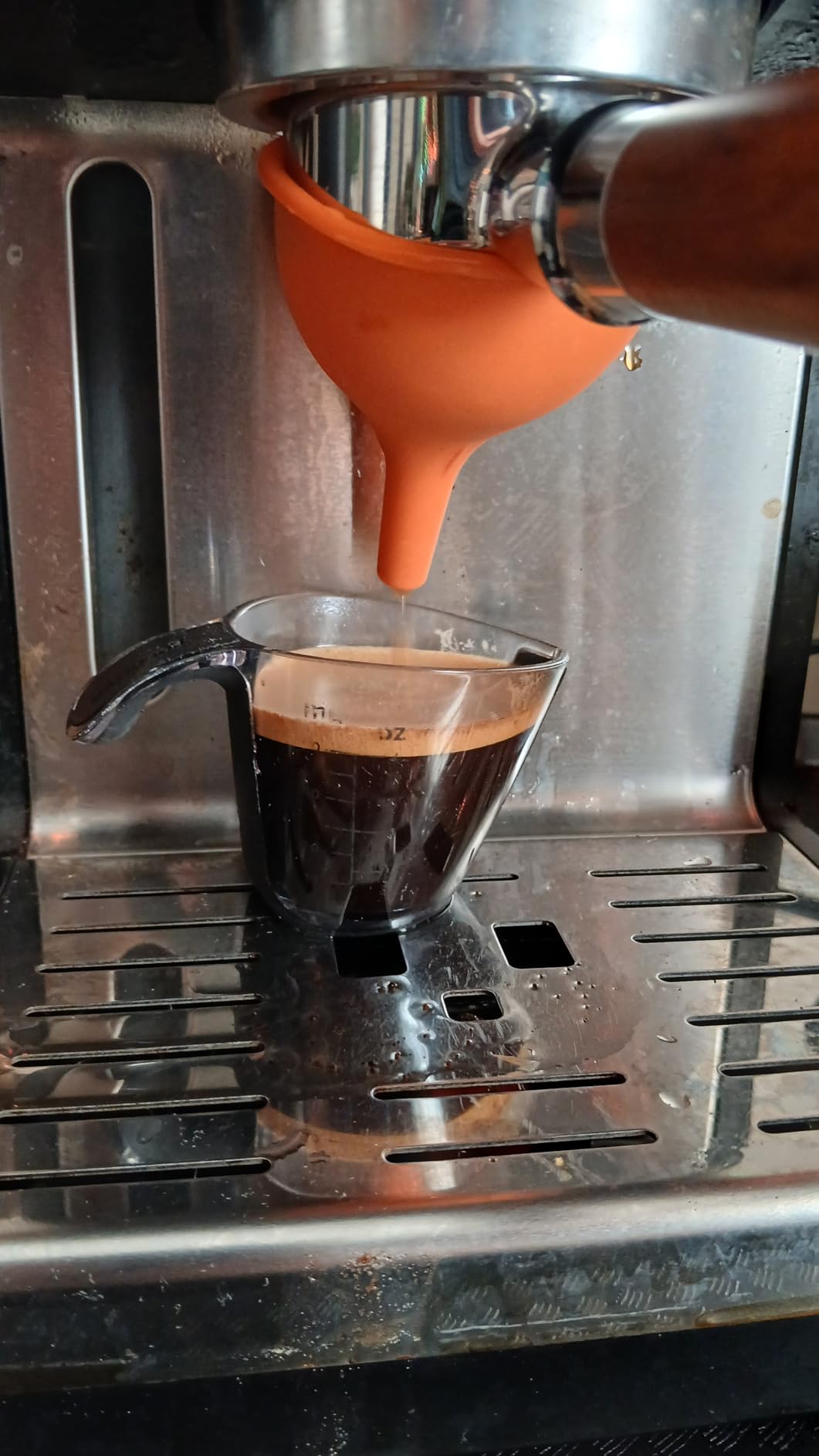 58mm Bottomless Portafilter 2 Ears for Gaggia Espresso Machines customer photo 2