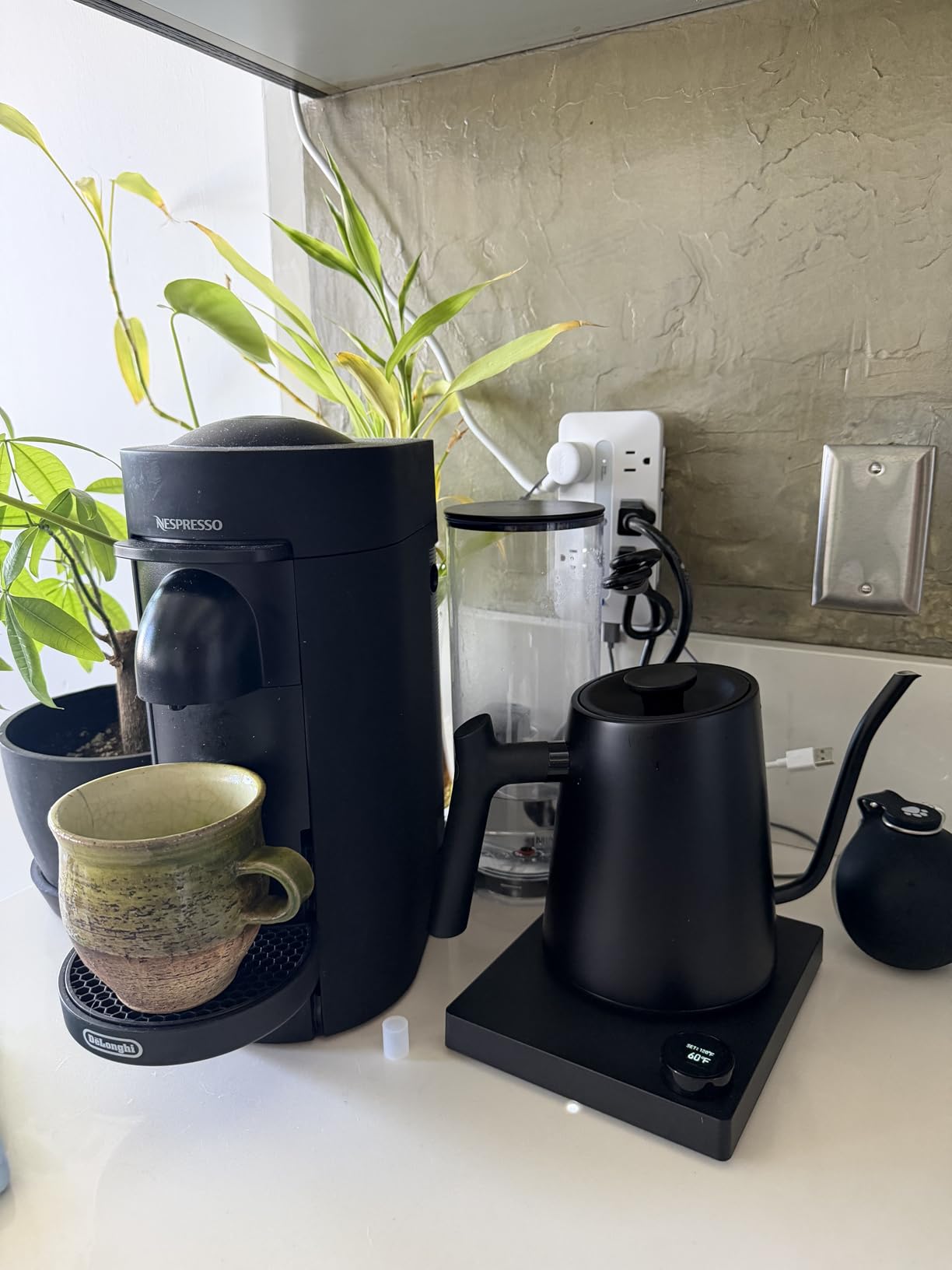 Greater Goods Gooseneck Electric Kettle, 1200W Temperature Control, 0.8L customer photo 2