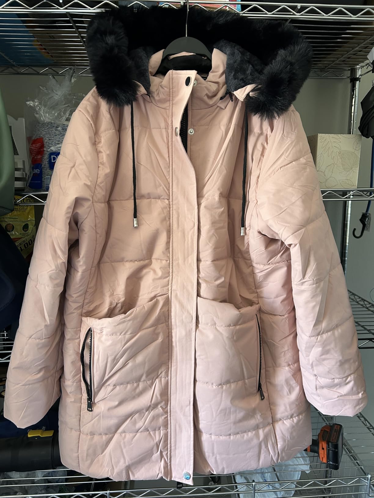 MOERDENG Women's Warm Winter Puffer Coat Waterproof Long Down Jacket customer photo 2