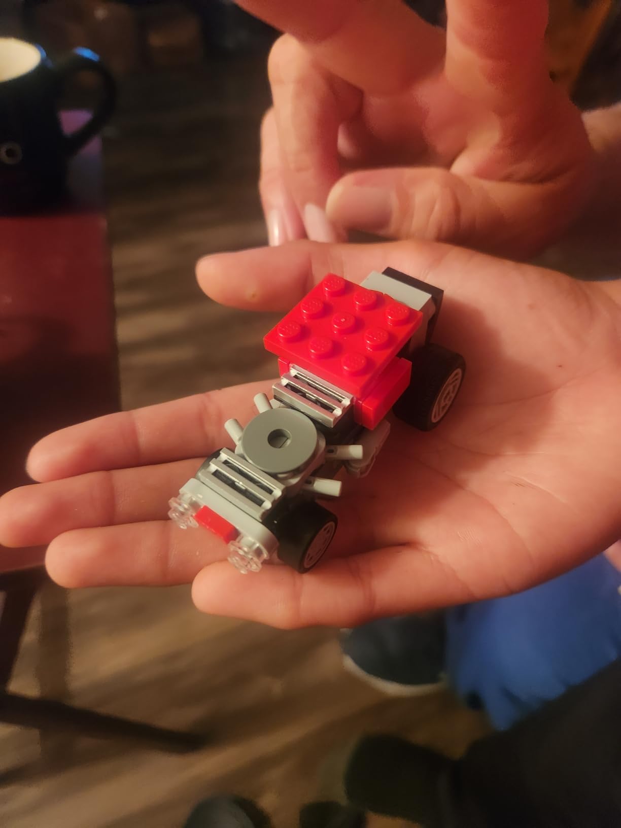 LEGO Creator 3 in 1 Flatbed Truck with Helicopter Toy, Transforms from Flatbed Truck Toy to Propeller Plane to Hot Rod and SUV Cars, Gift Idea for Boys and Girls Ages 7 Years Old and Up, 31146 customer photo 2