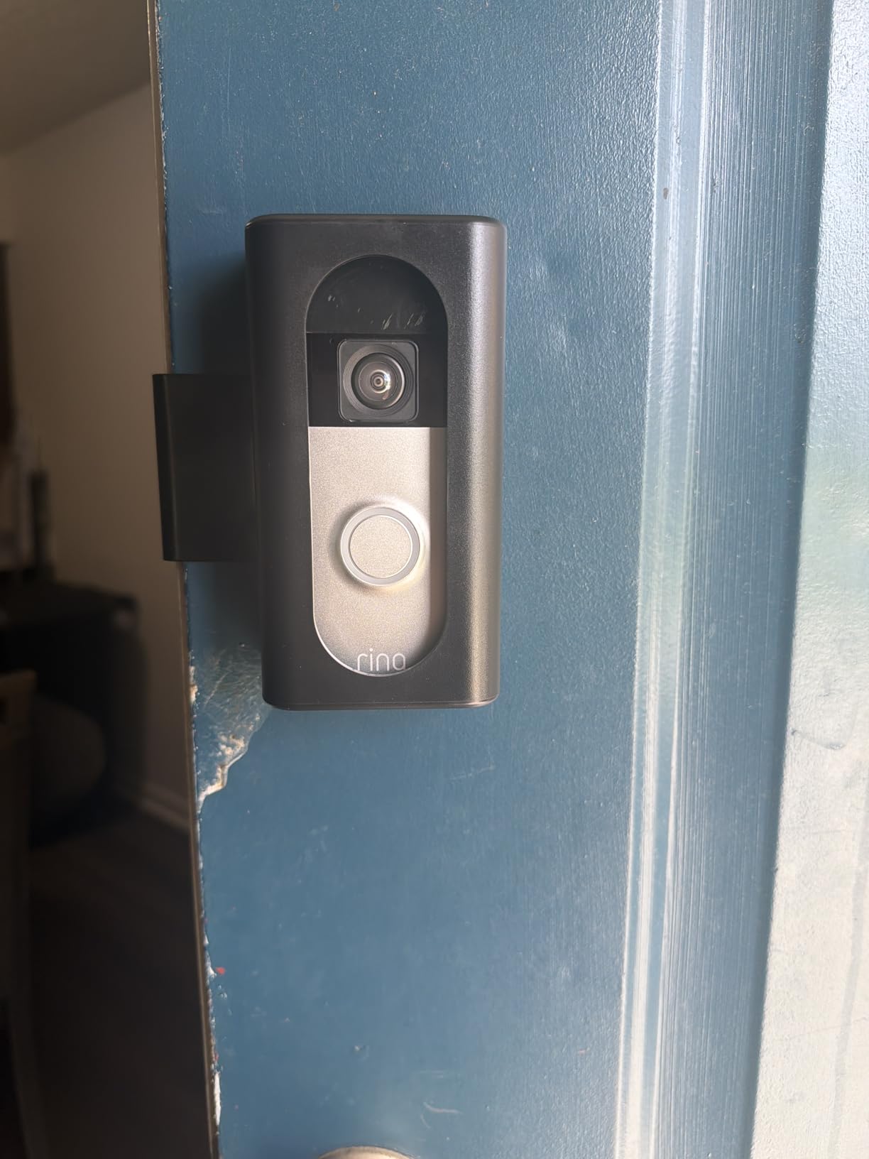 Like-New Ring Battery Doorbell, Home or business security with Head-to-Toe video, Live View with Two-Way Talk, and Motion Detection & Alerts, Venetian Bronze customer photo 2