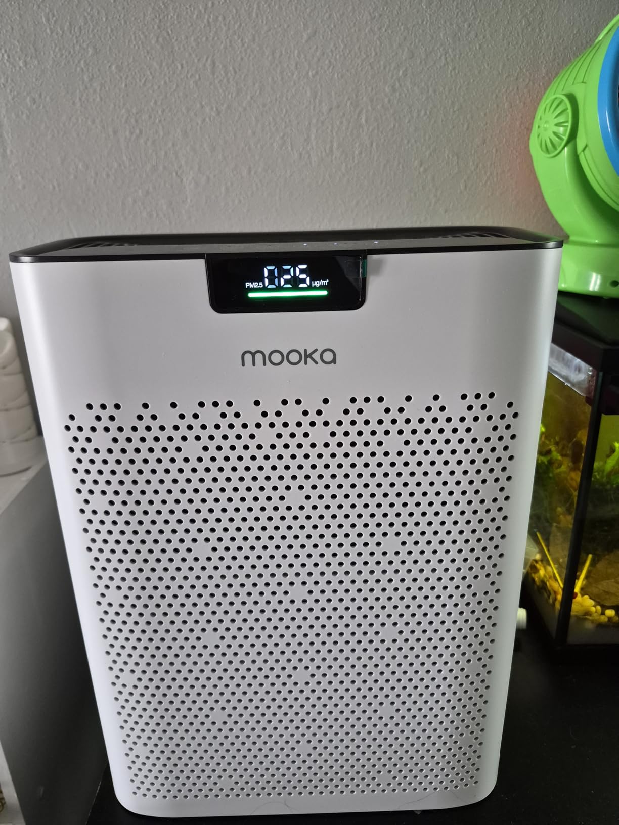 MOOKA Air Purifier for Home Bedroom Large Room 2200 Ft², HEPA Filter, White customer photo 2