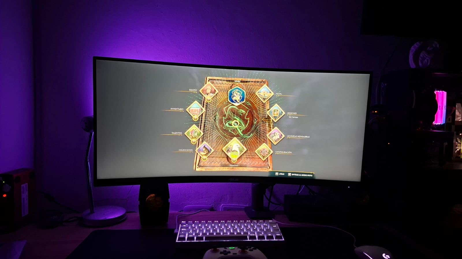 ASUS TUF Gaming VG34VQ3B 34 Inch 1440p 180Hz Ultrawide HDR Gaming Monitor customer photo 1