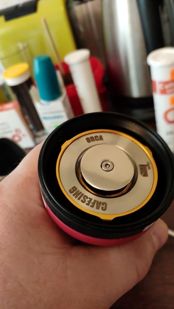 CafeSing ORCA go Flat Burr Manual Coffee Grinder customer photo 2