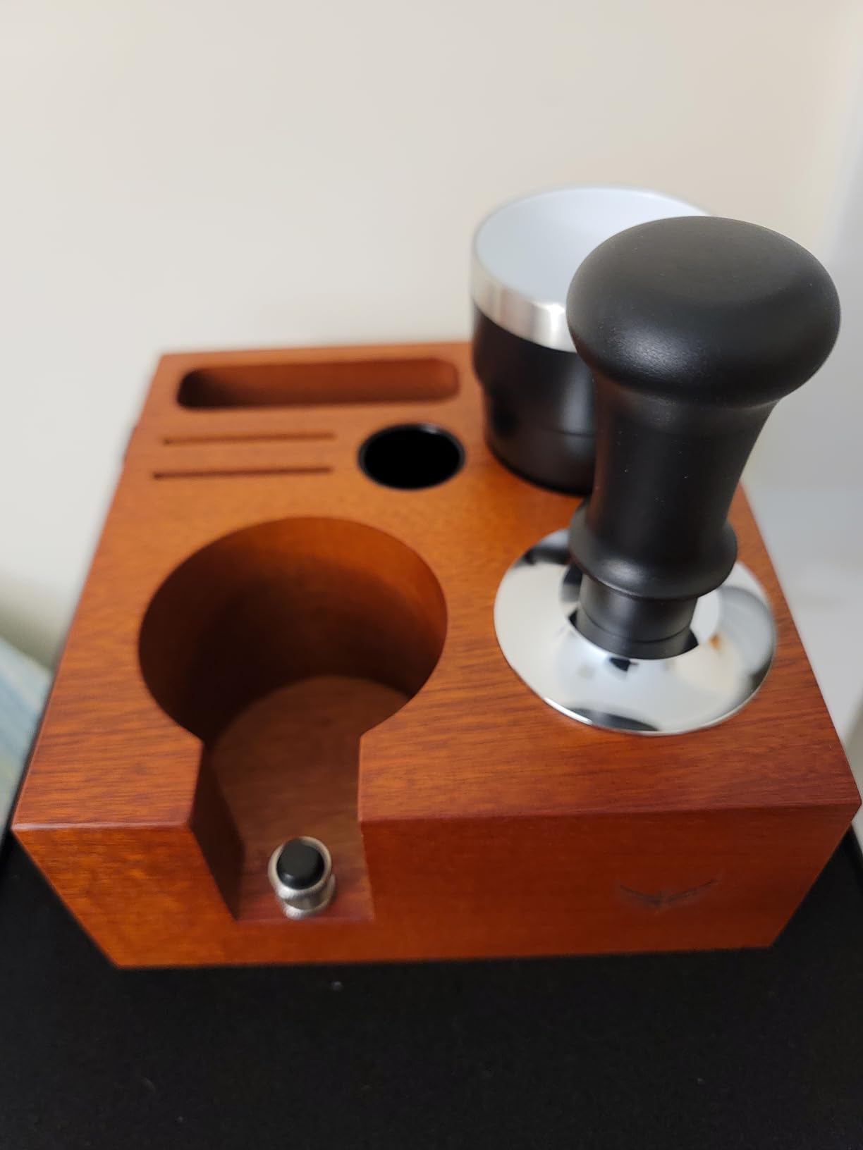 Coffee Tamper Spring Loaded 51mm, Calibrated Espresso Tamper 51mm, Espresso Tamper Spring Loaded customer photo 1