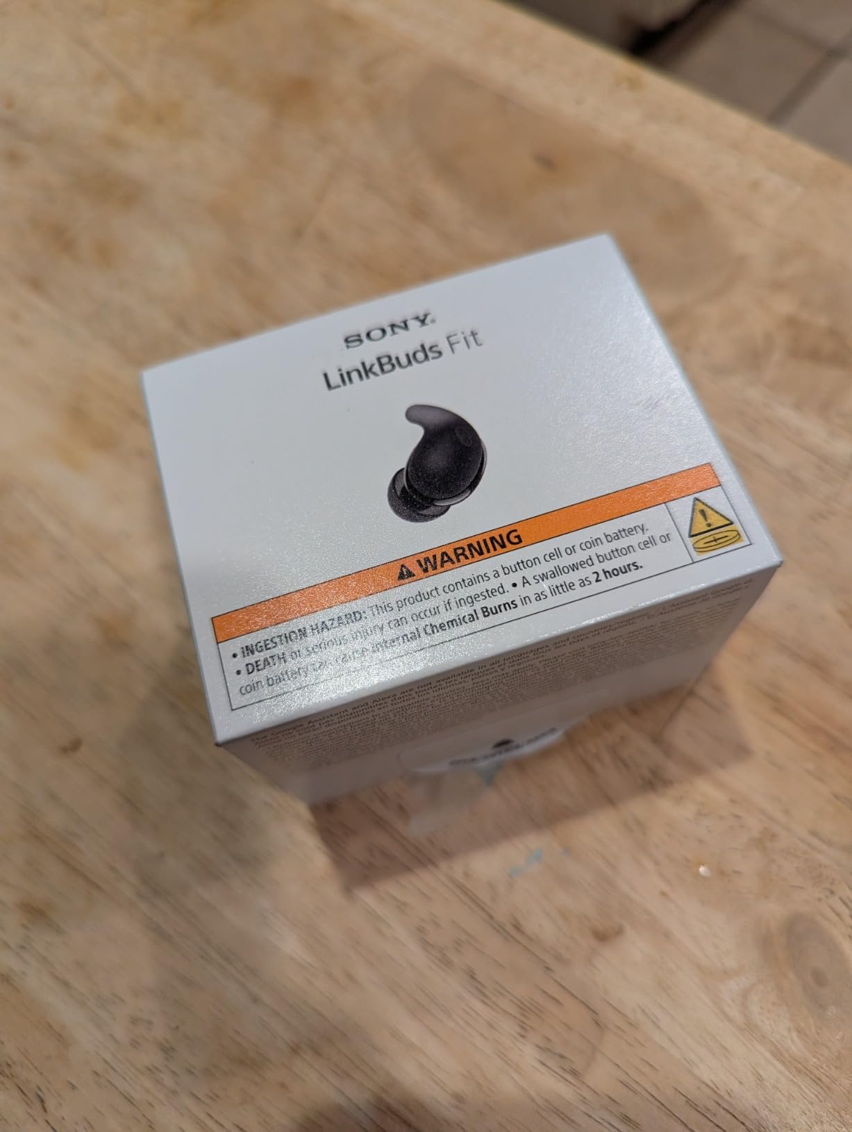 Sony LinkBuds Fit Truly Wireless Noise Cancelling Earbud Headphones, Black customer photo 2