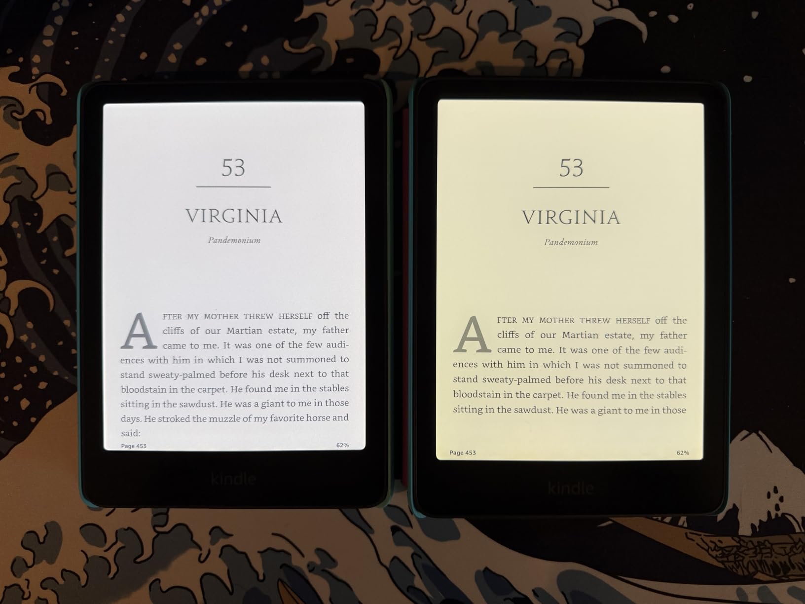 Amazon Kindle Colorsoft Kids 16 GB (newest model) – Lightweight, compact, and designed for reading—no apps, videos, or games. – with cover, Starlight Reading customer photo 2