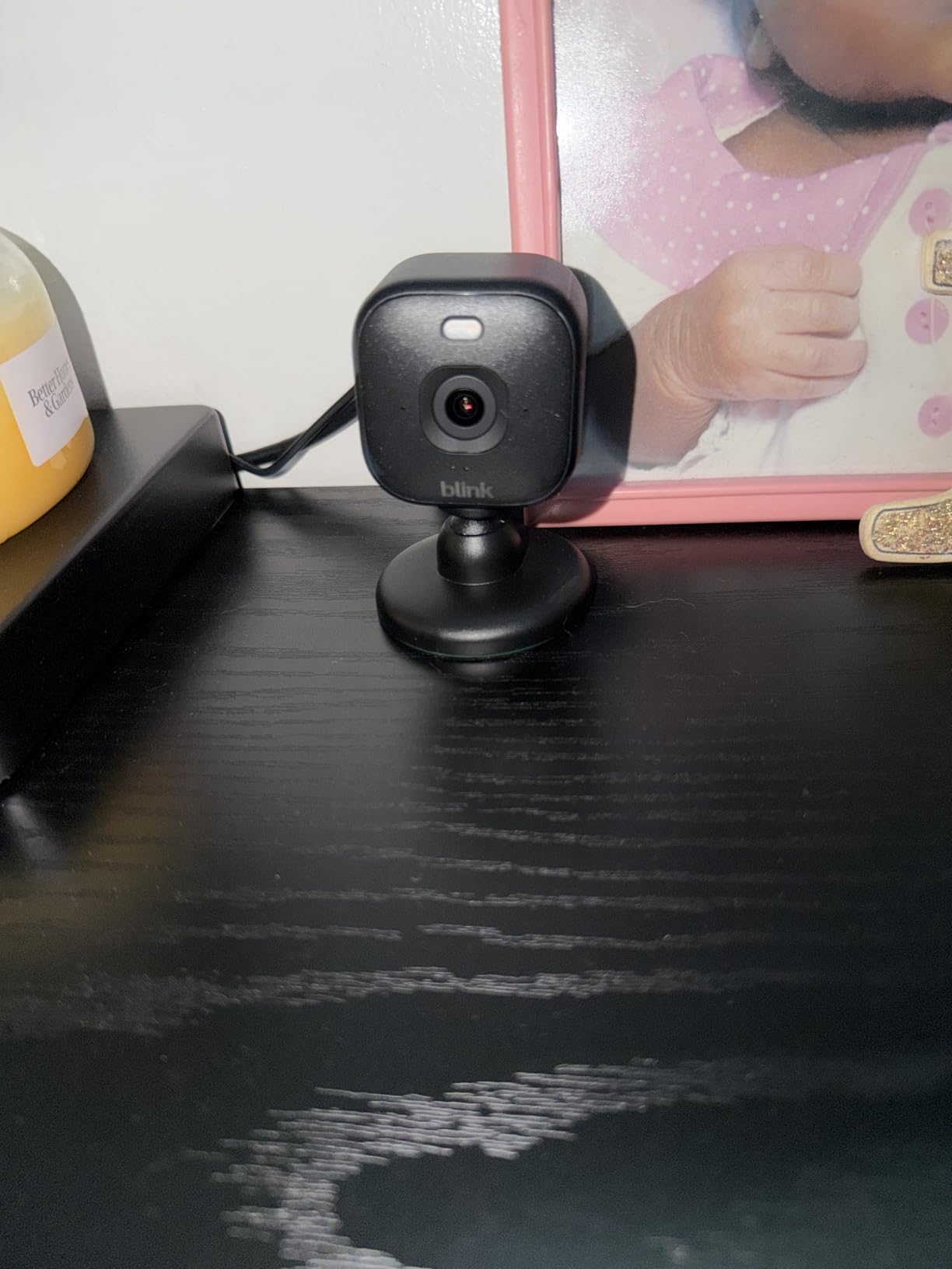 Blink Mini 2K+ (newest model) – Plug-in Home & Pet Indoor Security Camera with 2K video resolution, night vision, enhanced audio, motion detection – 2 cameras (White) customer photo 1