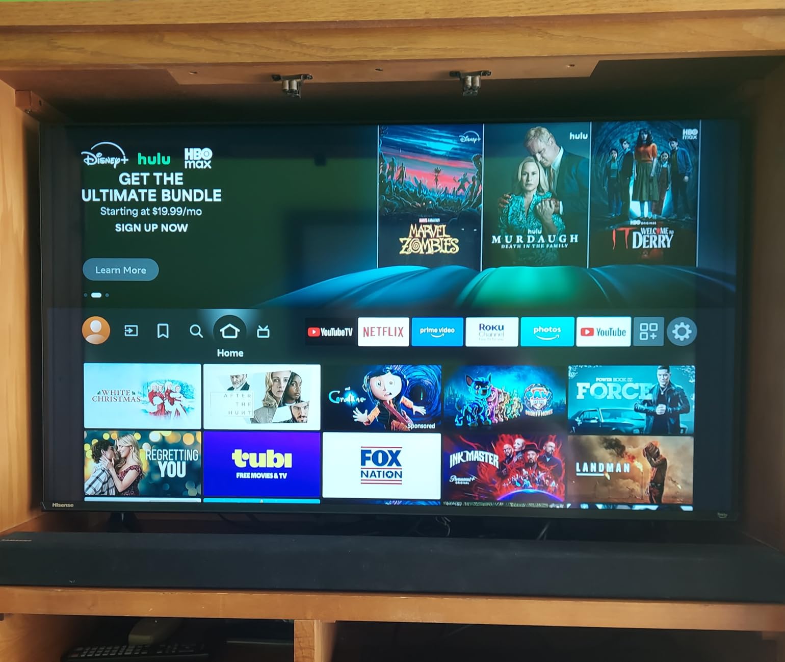 Hisense 40-Inch Class QD4 Series Hi-QLED FHD Smart Fire TV (40QD4QF) - Quantum Dot Color, DTS Virtual: X, Alexa Built in, Slim Bezel Design customer photo 2