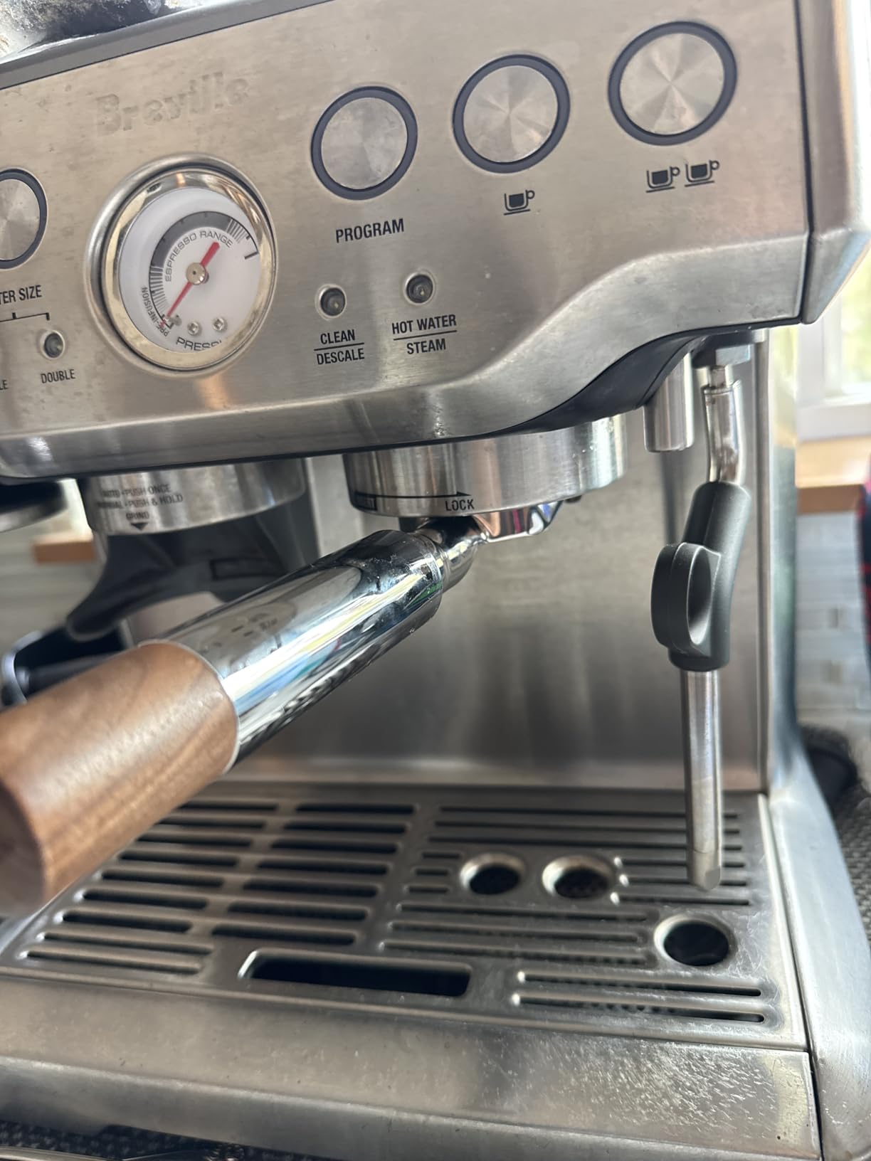 IKAPE 58mm Bottomless Naked Portafilter, Black Compatible with E61,Rocket,Sanremo,Slayer,Flair 58,ECM,etc.Espresso Machines(20g Basket Included) customer photo 2