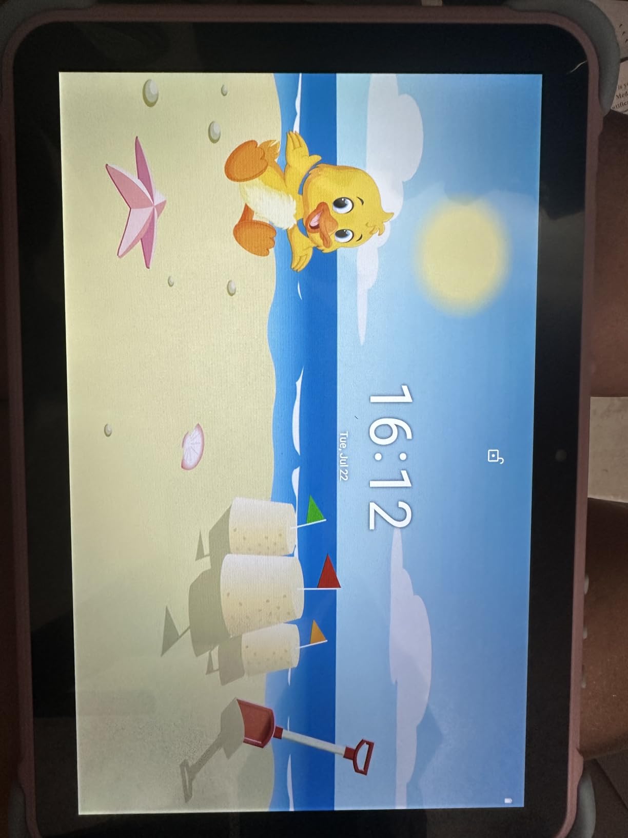 Kids Tablet 10 inch Tablet for kids, Android Toddler tablets with case, Kids Tablets with Parental Controls, Wifi, Dual Camera, Tabletas Support Netflix YouTube for Toddlers Girls Boys (Blue1) customer photo 1