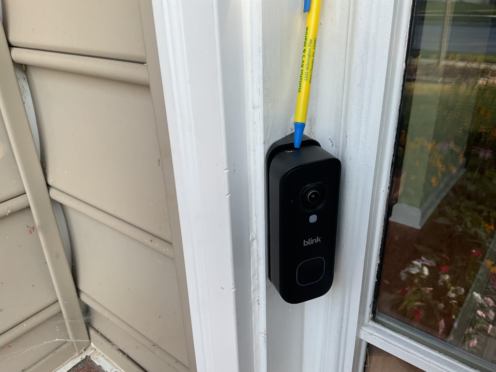 Blink Wired Doorbell 2K+ (newest model) — Head-to-Toe 2K video doorbell, continuous hardwired power, pair with Alexa or Blink Chime (sold separately) required for in-home alerts customer photo 1