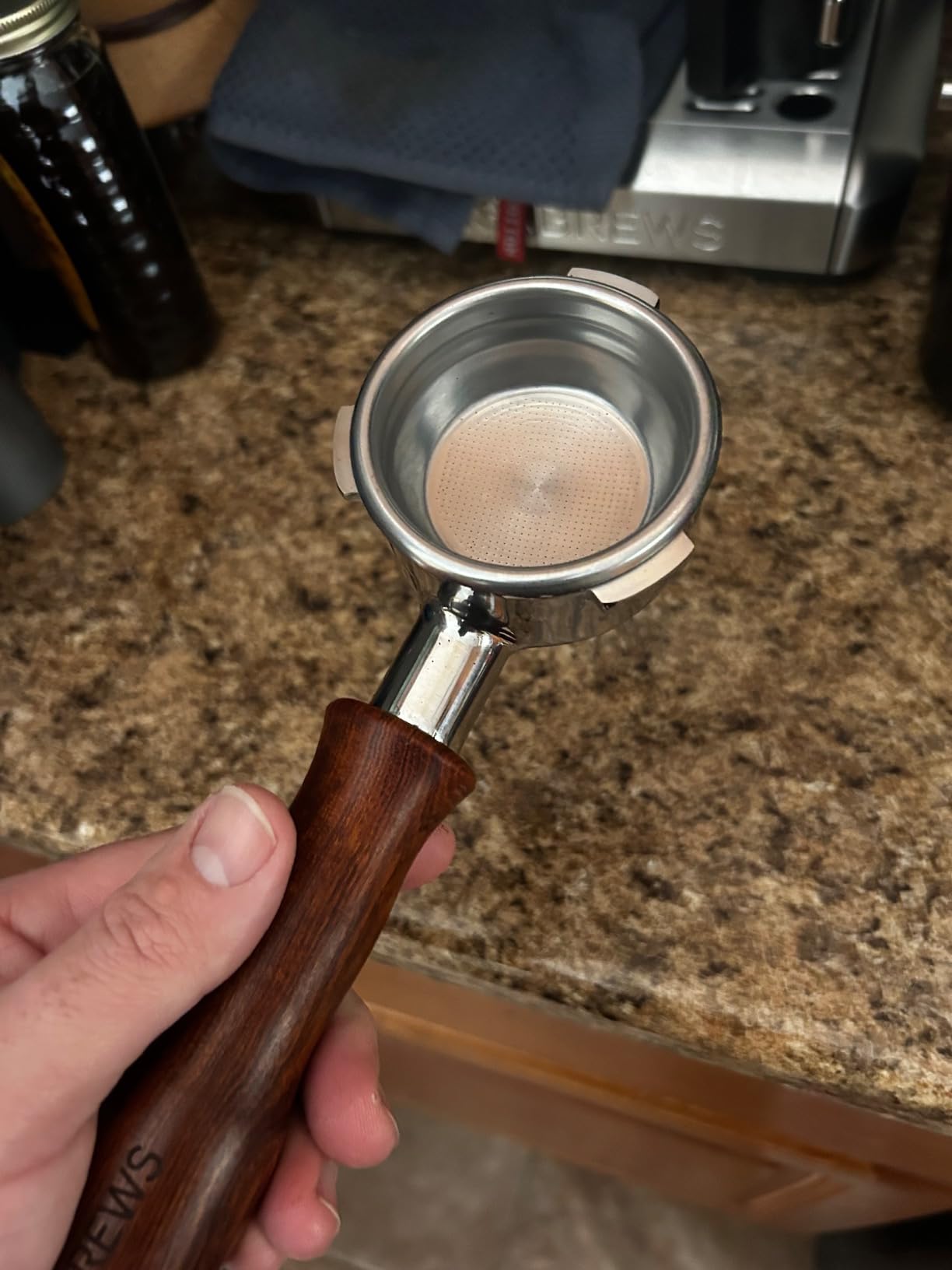 CASABREWS 58mm Bottomless Portafilter with 3 Ears for Ultra and 5700 Series customer photo 2