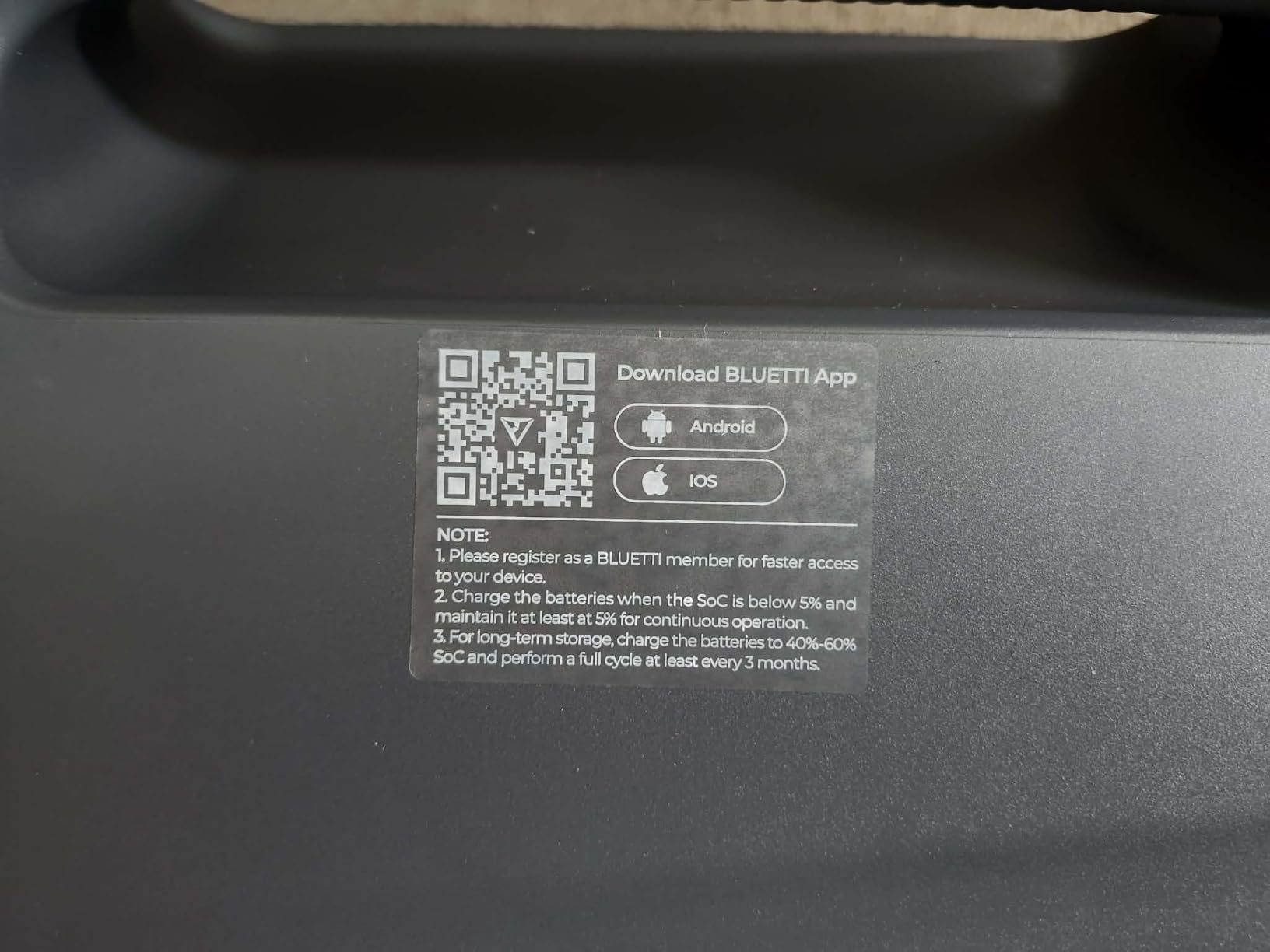 BLUETTI Elite 100 mini Portable Power Station for Camping 1004.8Wh 700W LFP customer photo 1